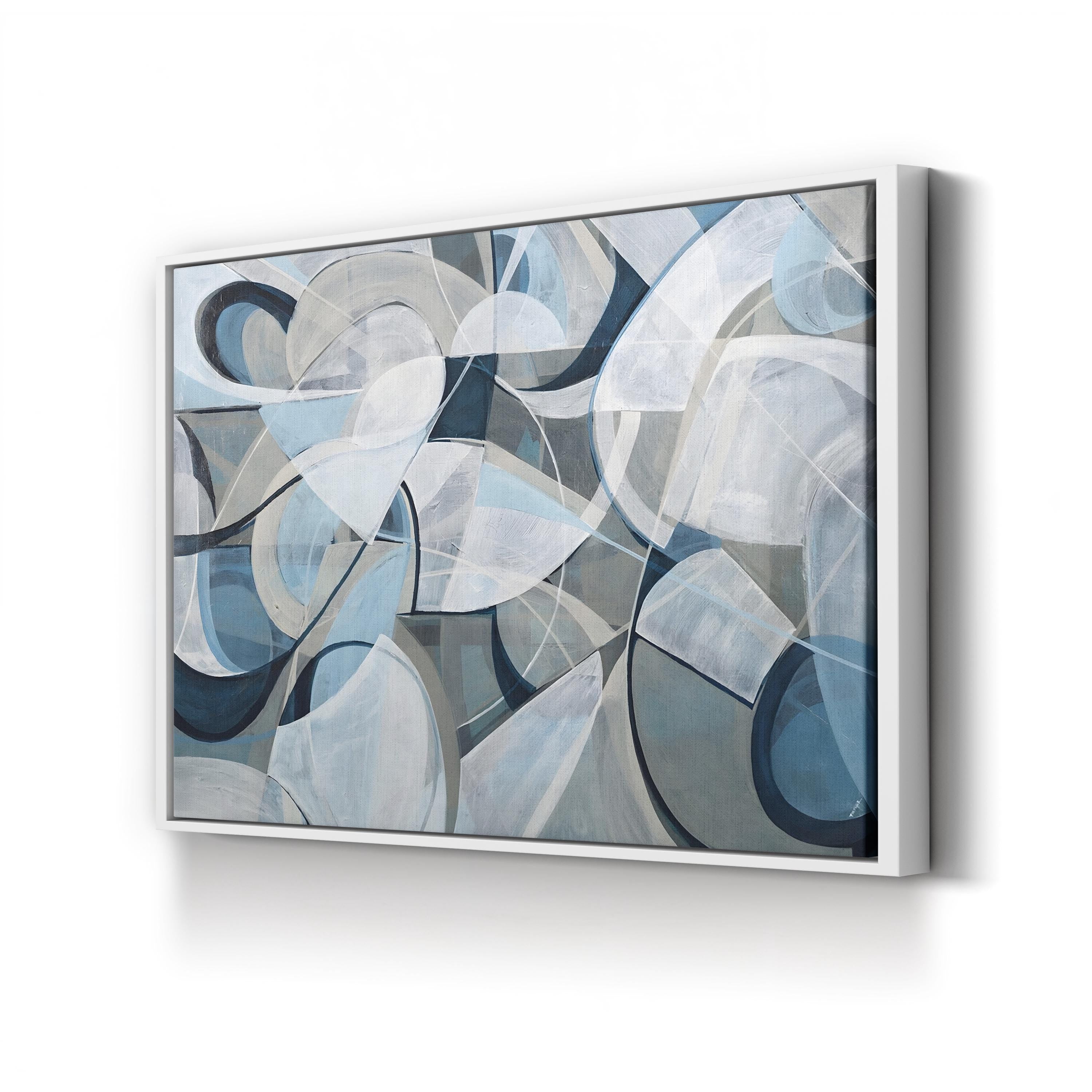 Blue Disco Wall Art by Kari Taylor