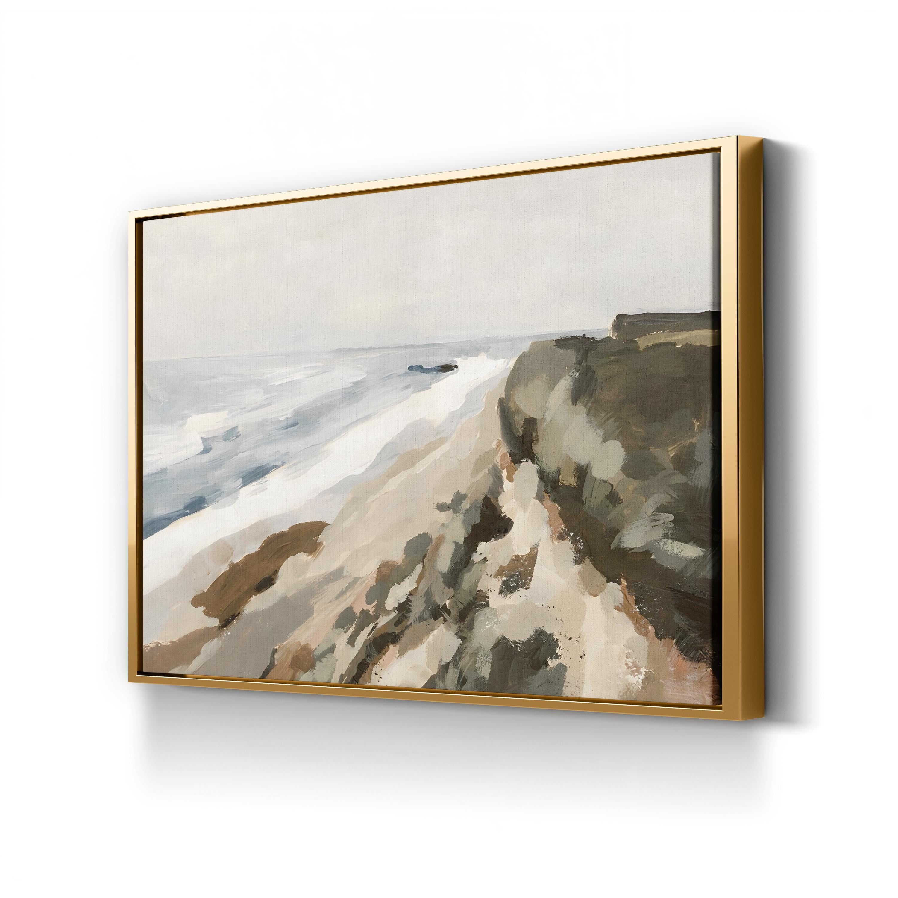 Bluff Bay I – Coastal Seascape Beach Photography Wall Art by Victoria Barnes