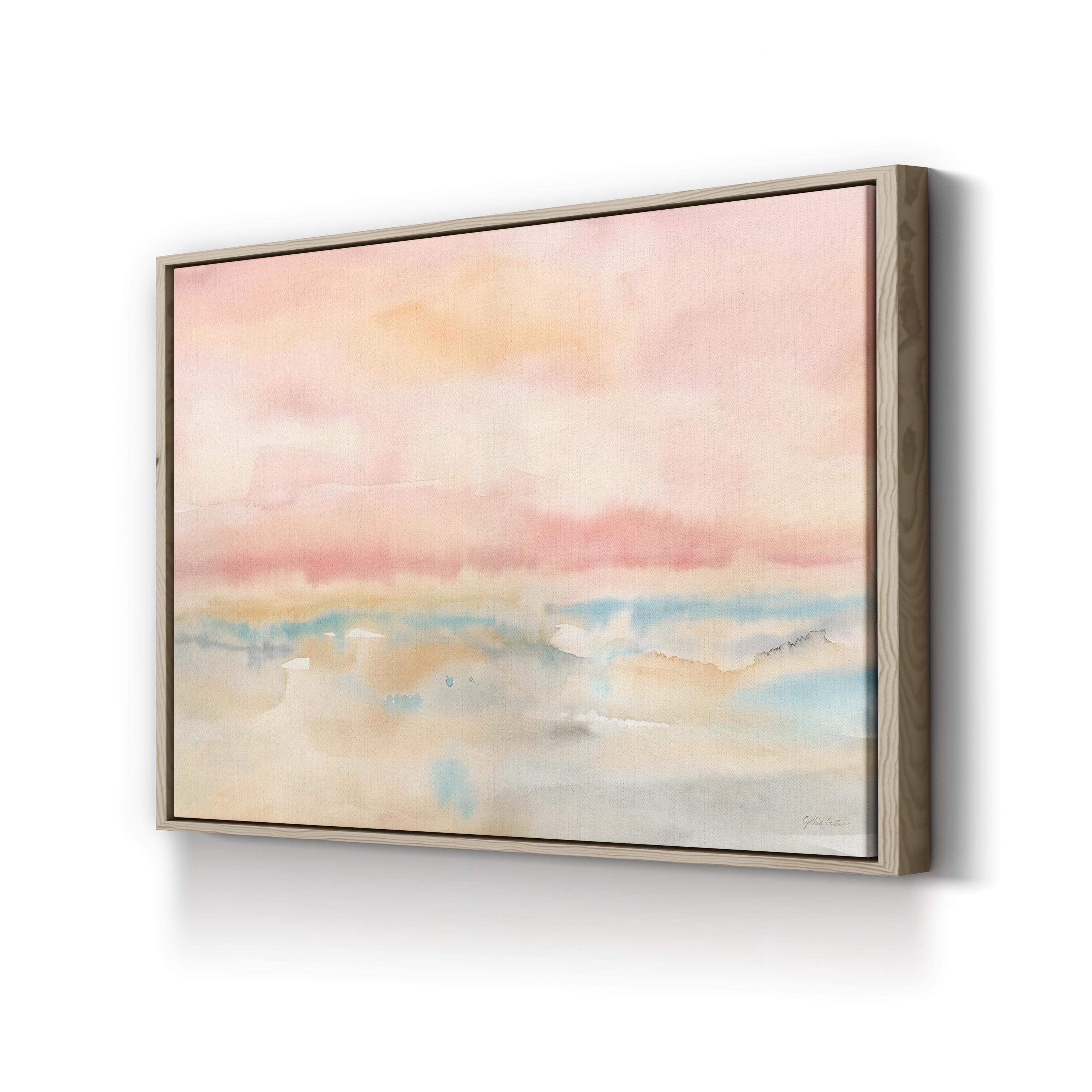 Blush Seascape Wall Art by Cynthia Coulter