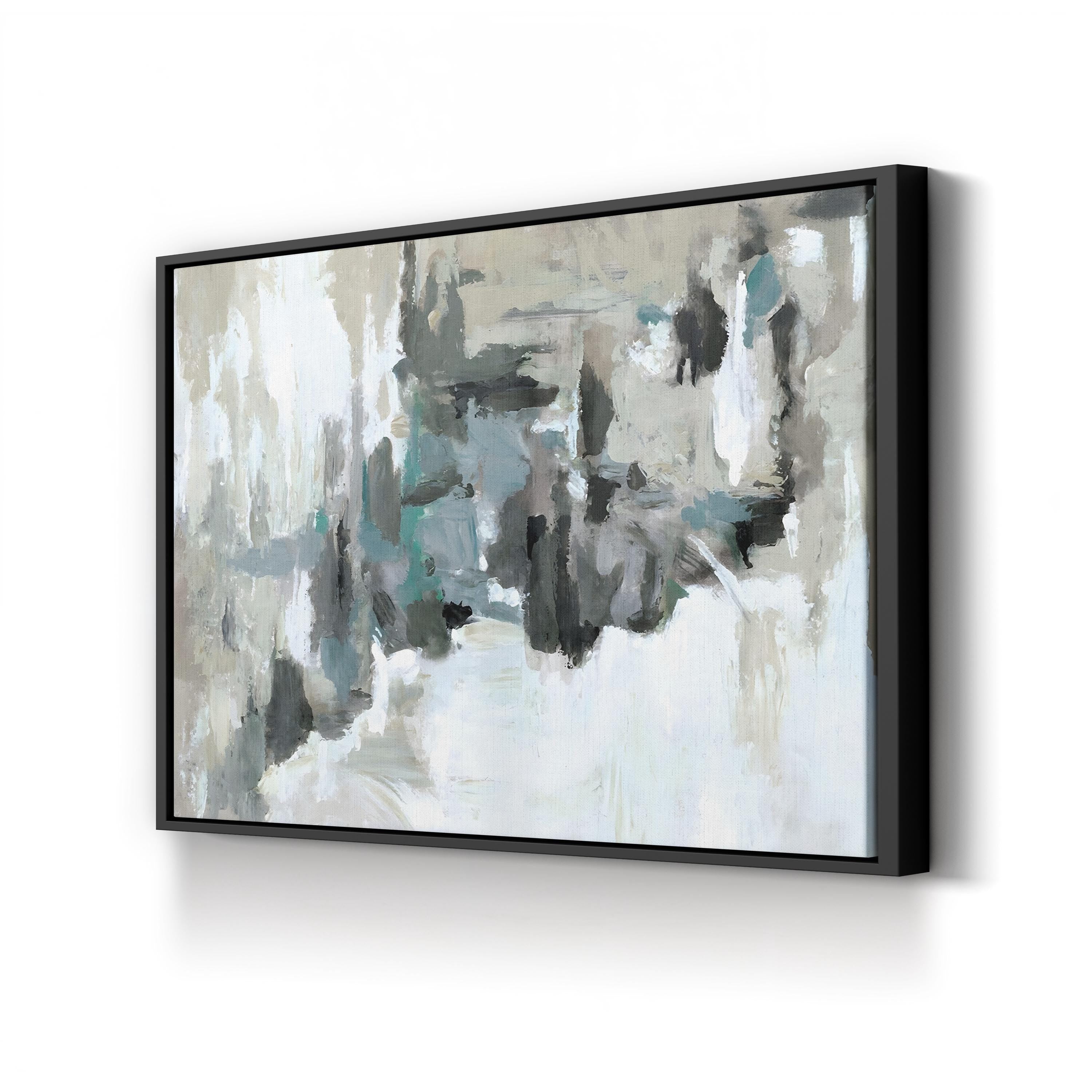 Calm Before the Storm Wall Art by Circle Art Group – Abstract Ocean Seascape Canvas Print