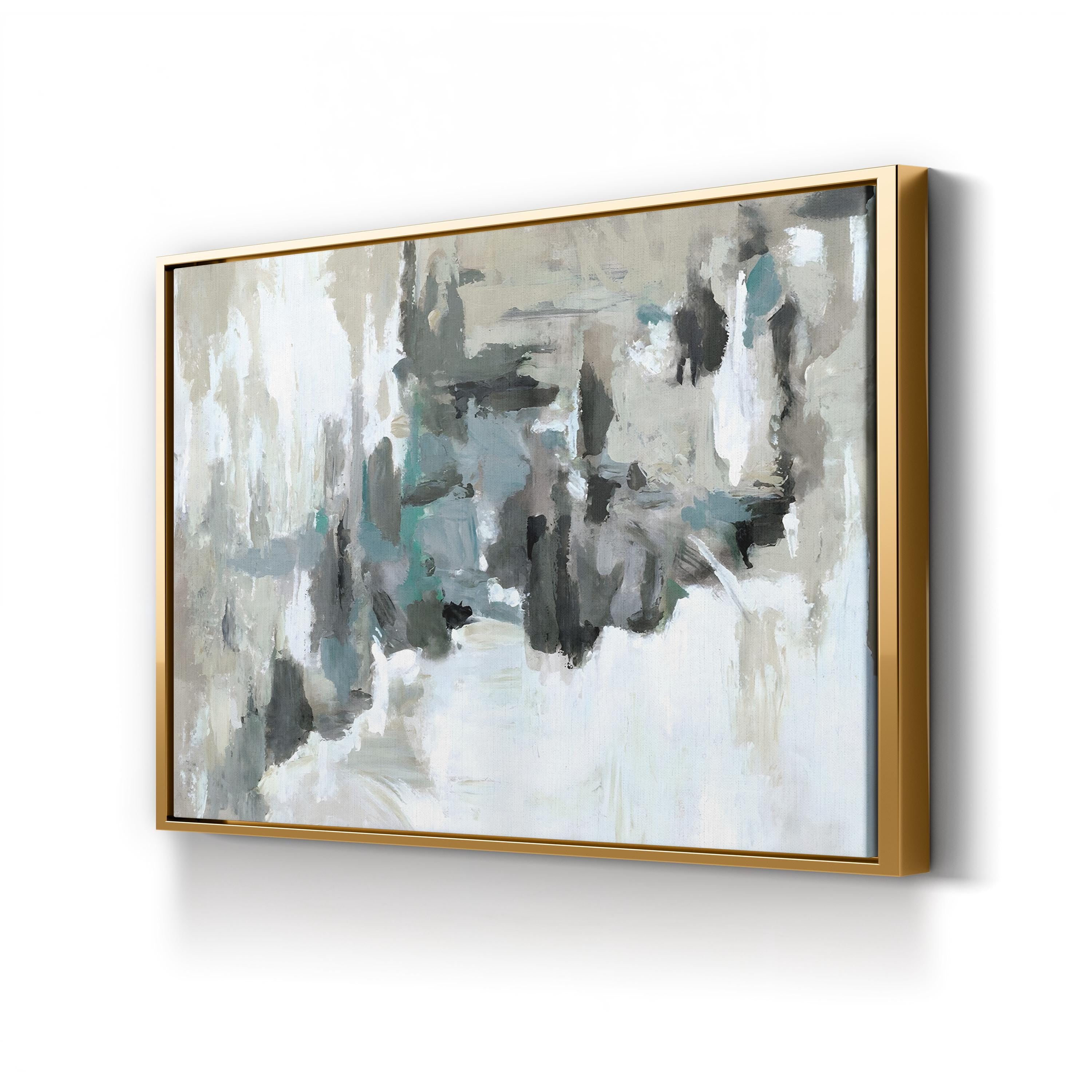 Calm Before the Storm Wall Art by Circle Art Group – Abstract Ocean Seascape Canvas Print