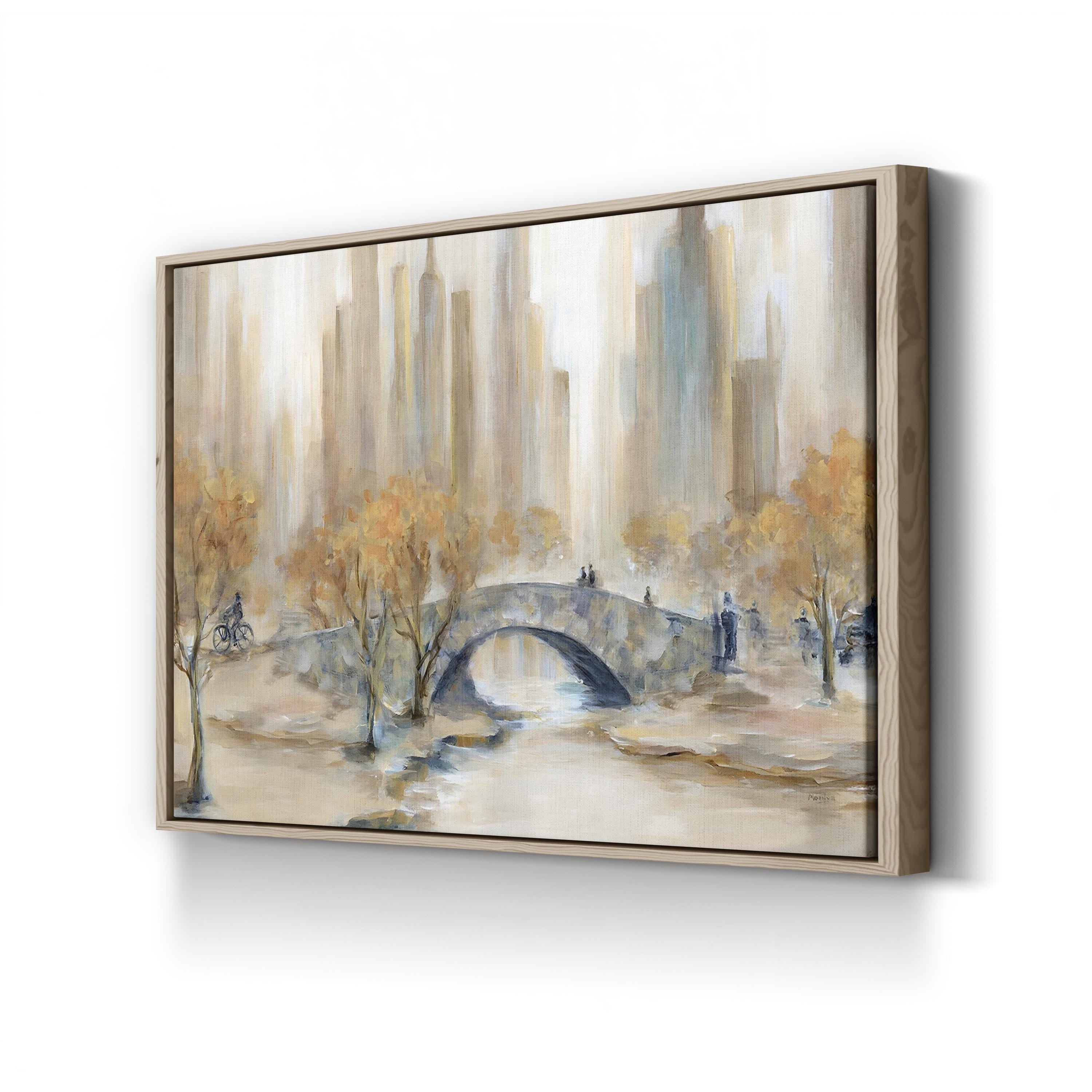 Central Park Autumn Canvas Art: New York City Fall Scene
