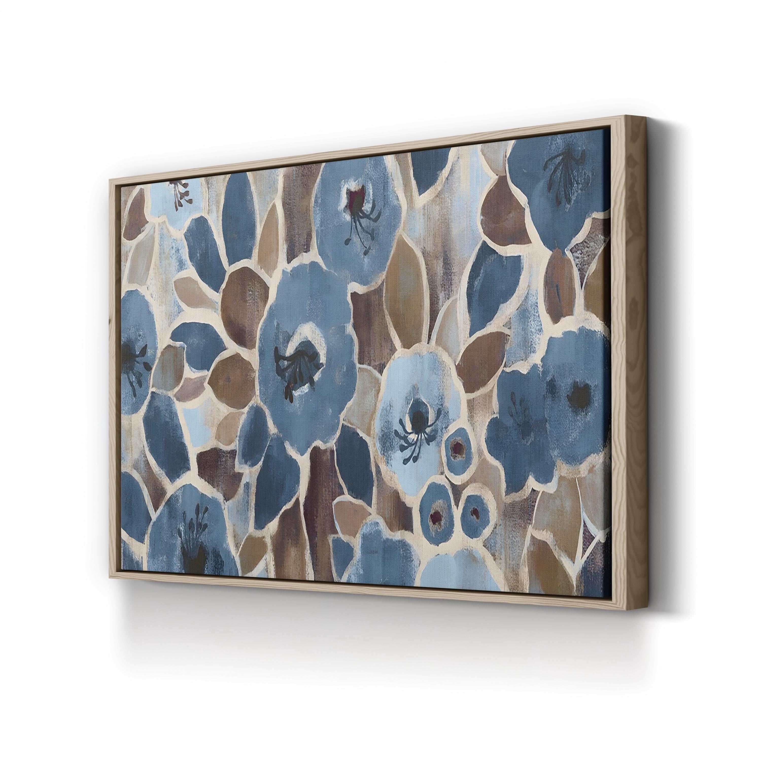Contemporary Tapestry Blue Wall Art by Silvia Vassileva