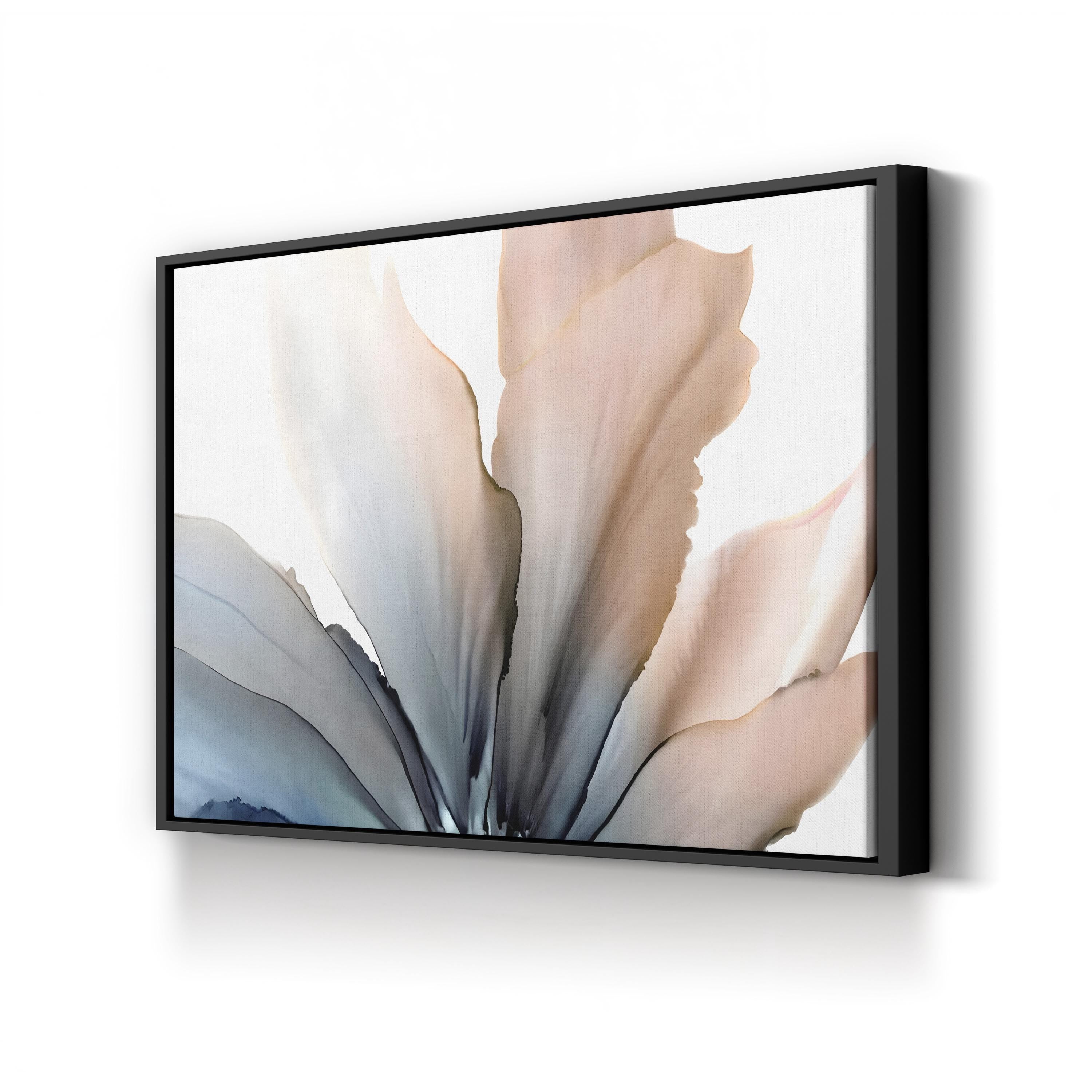 Delicate In Blue Wall Art by Wendy Kroker