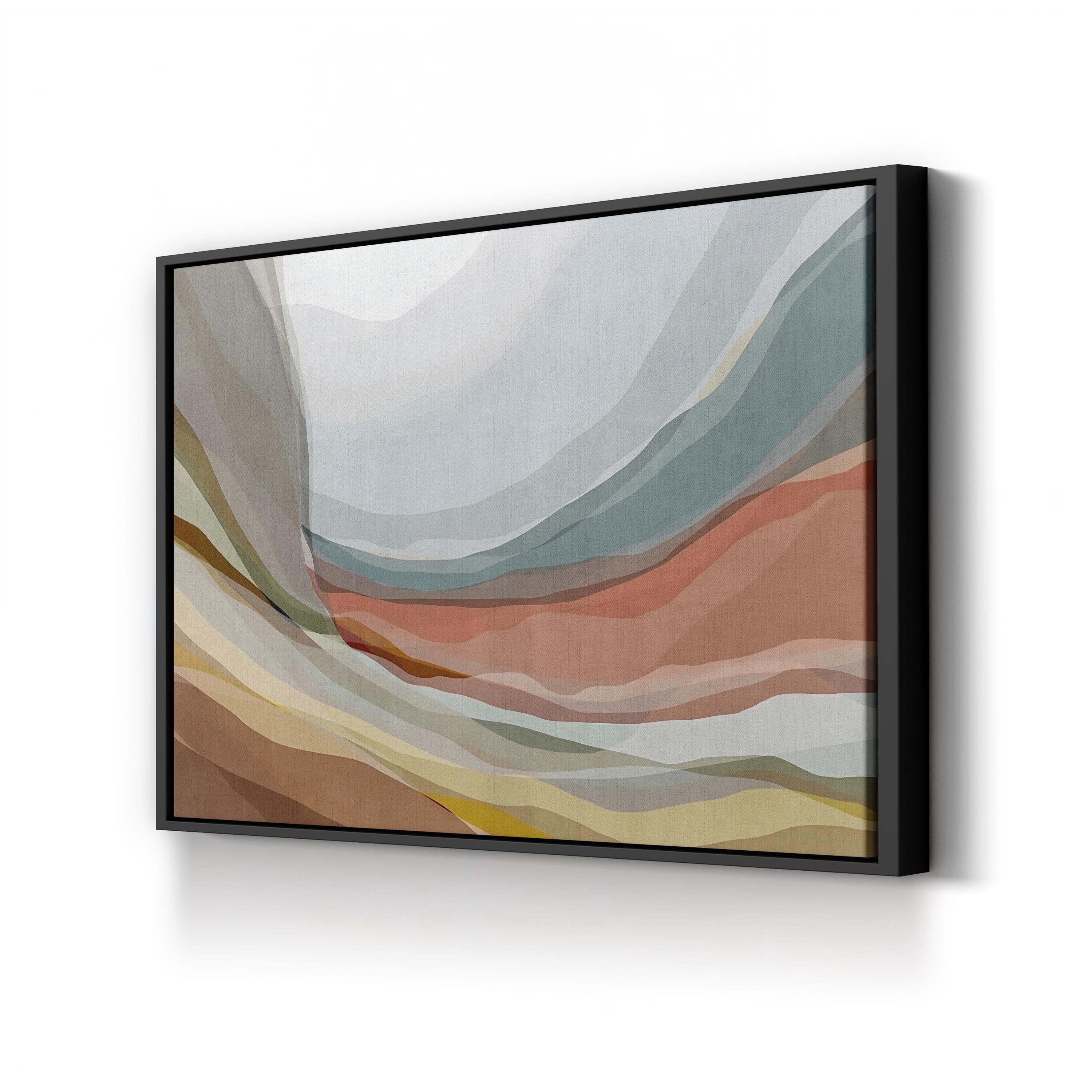 Desert Hills Wall Art – Contemporary Abstract Desert Landscape by PI Studio