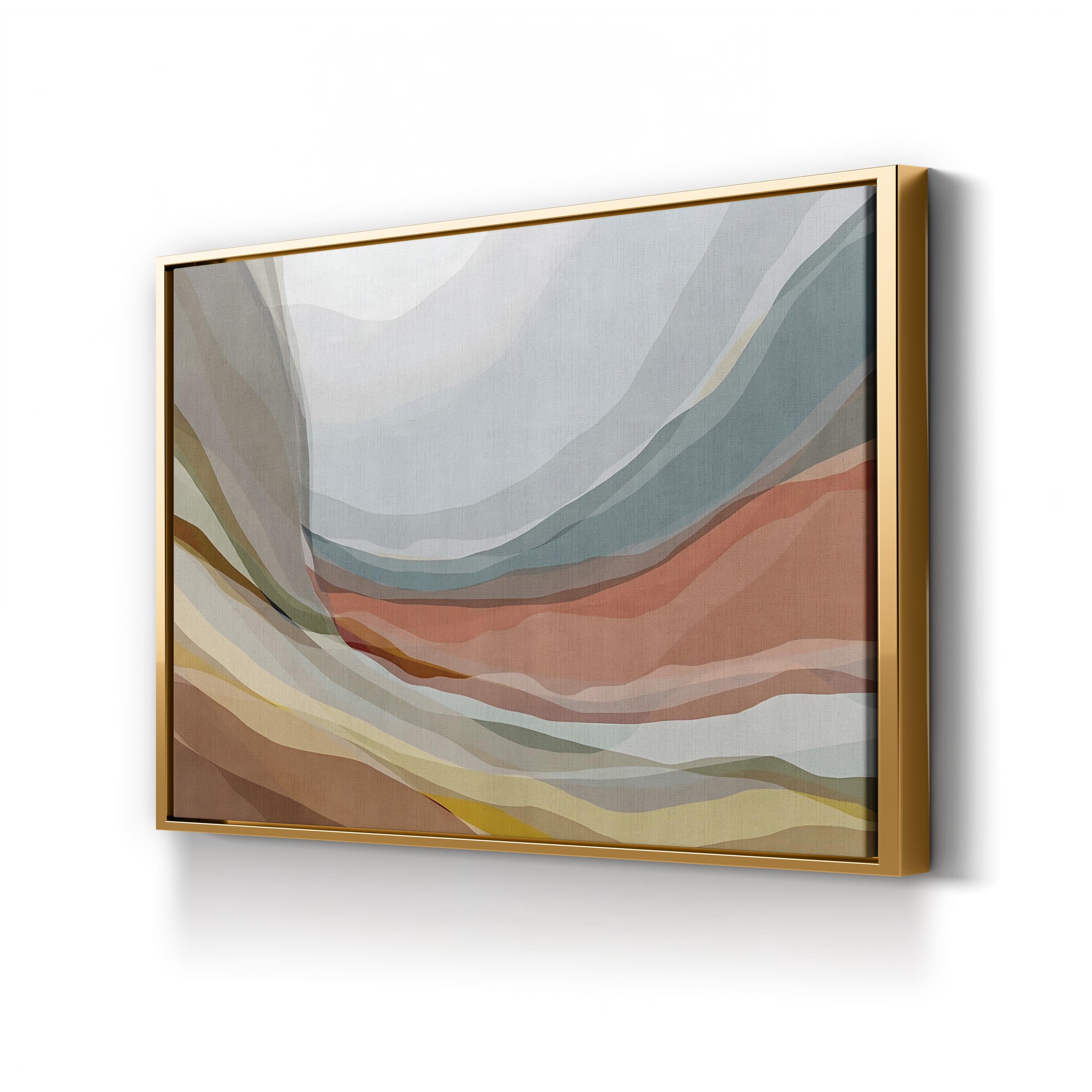 Desert Hills Wall Art – Contemporary Abstract Desert Landscape by PI Studio