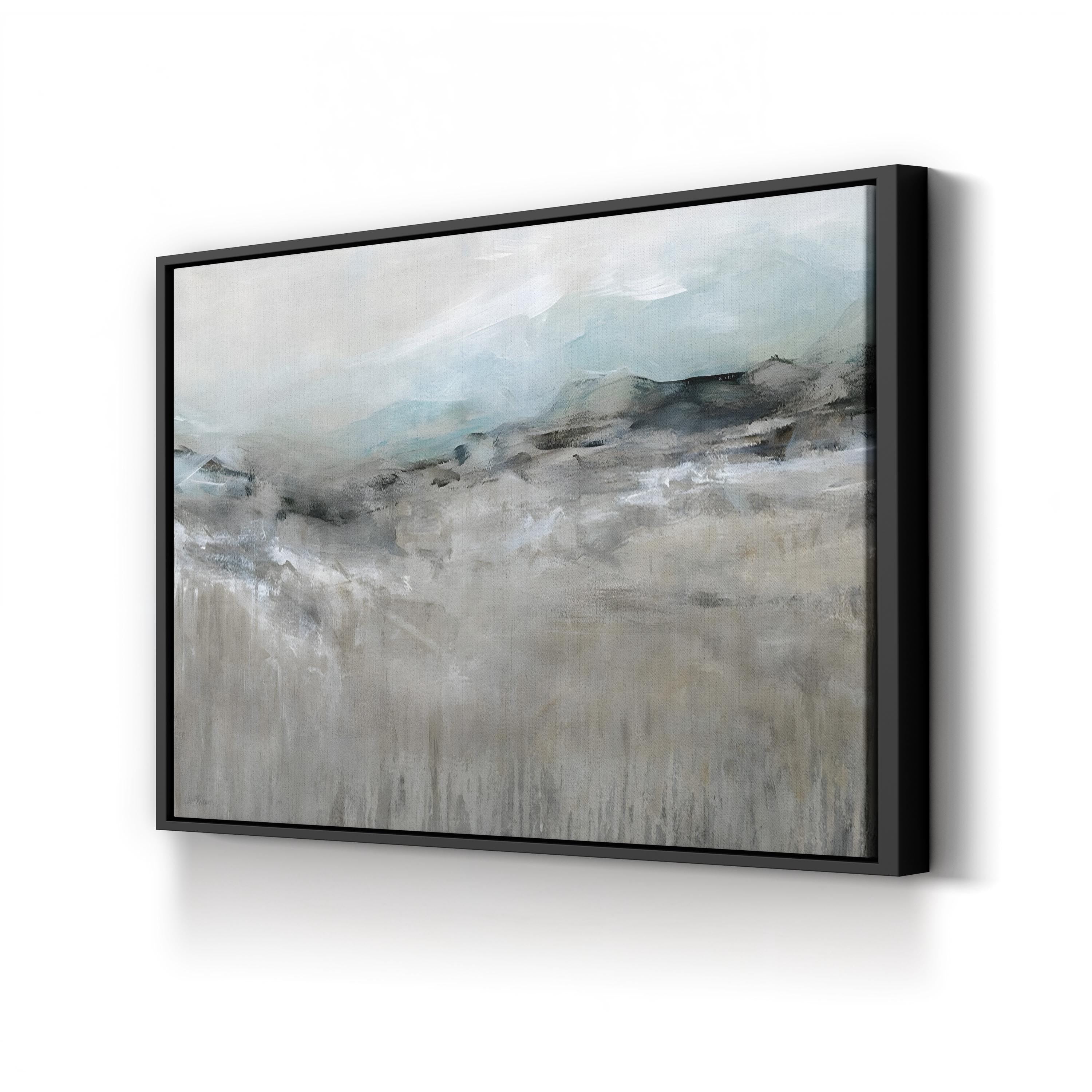 Distant Foothills Wall Art by Carol Robinson – Soft Contemporary Landscape Canvas Print