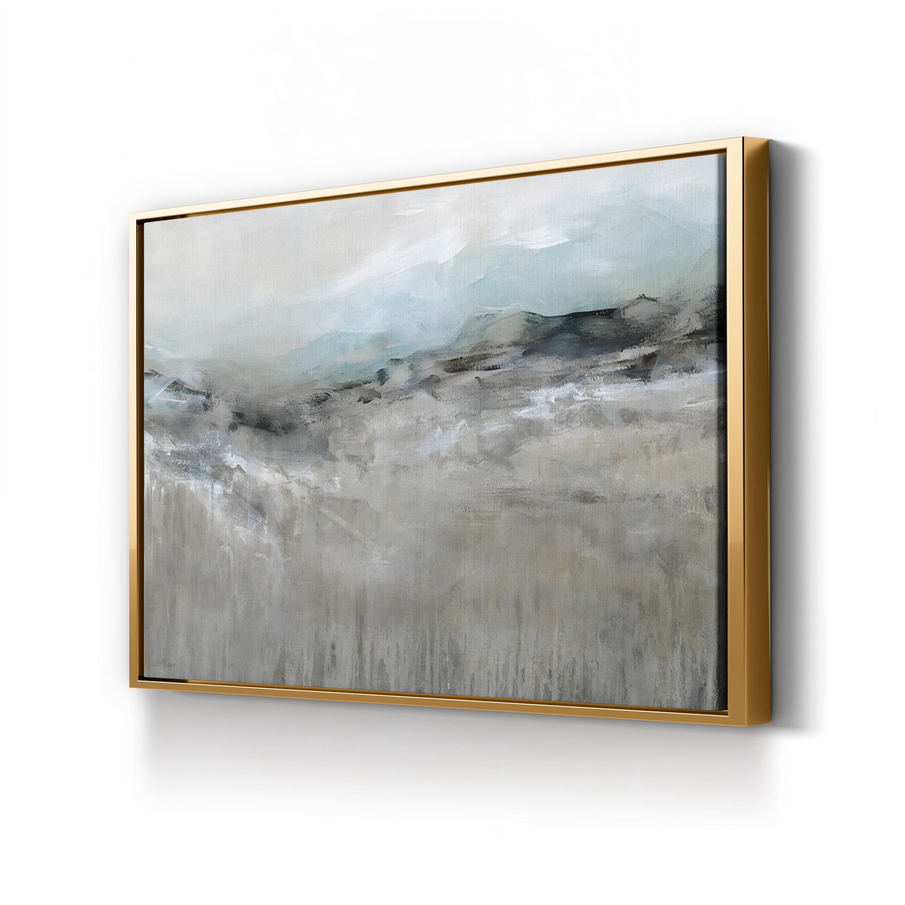 Distant Foothills Wall Art by Carol Robinson – Soft Contemporary Landscape Canvas Print