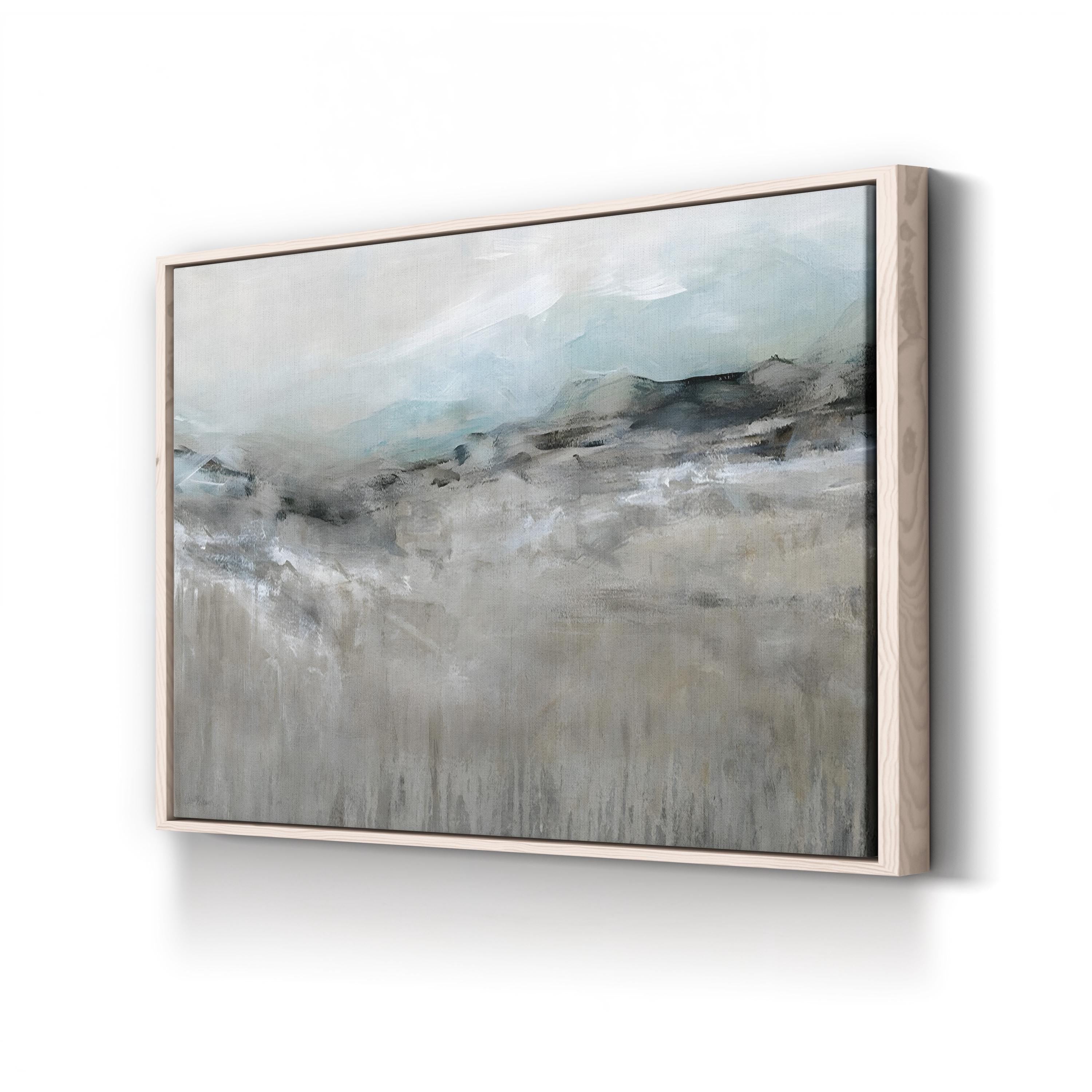 Distant Foothills Wall Art by Carol Robinson – Soft Contemporary Landscape Canvas Print