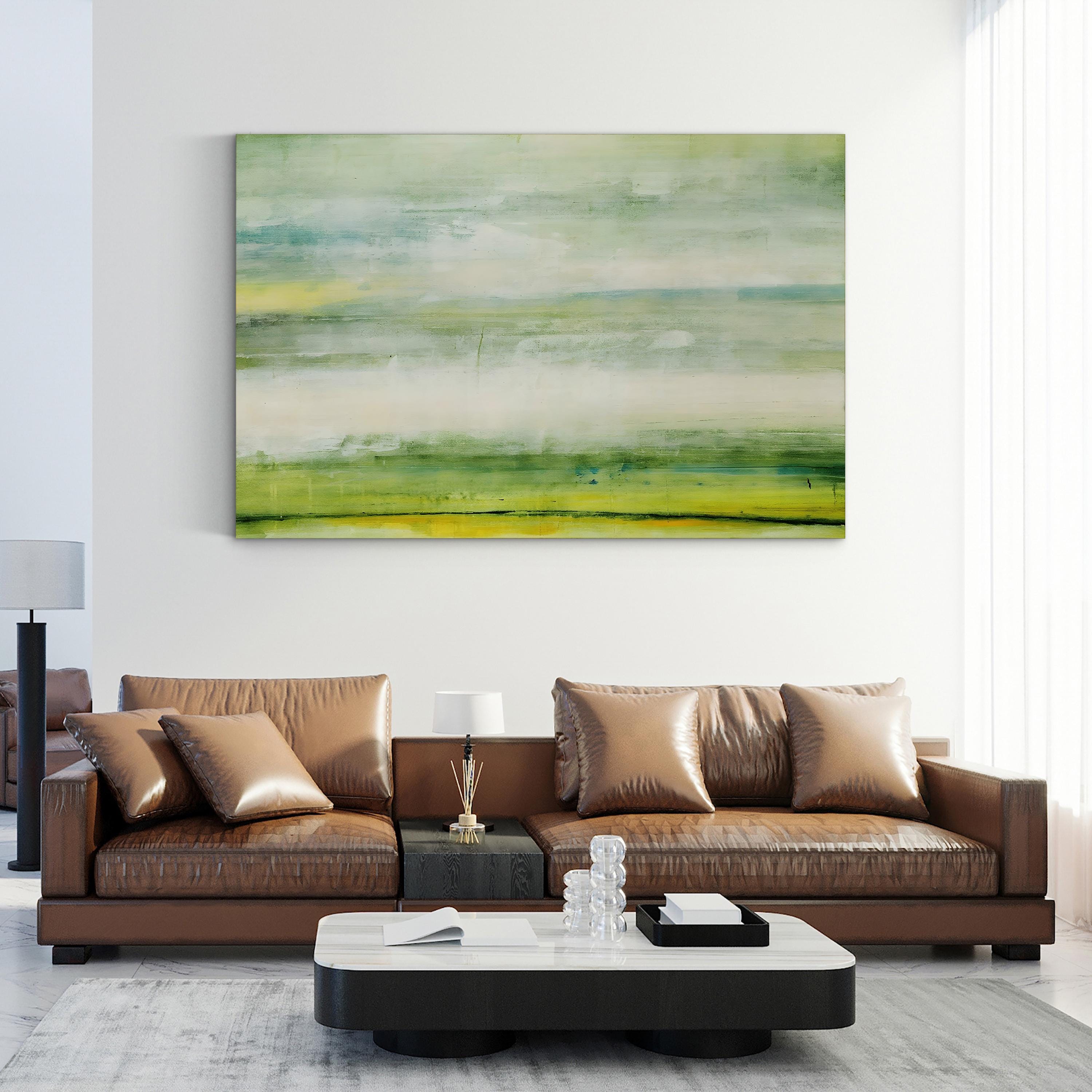 Elements of Green Tones Shift Wall Art by Joshua Schicker