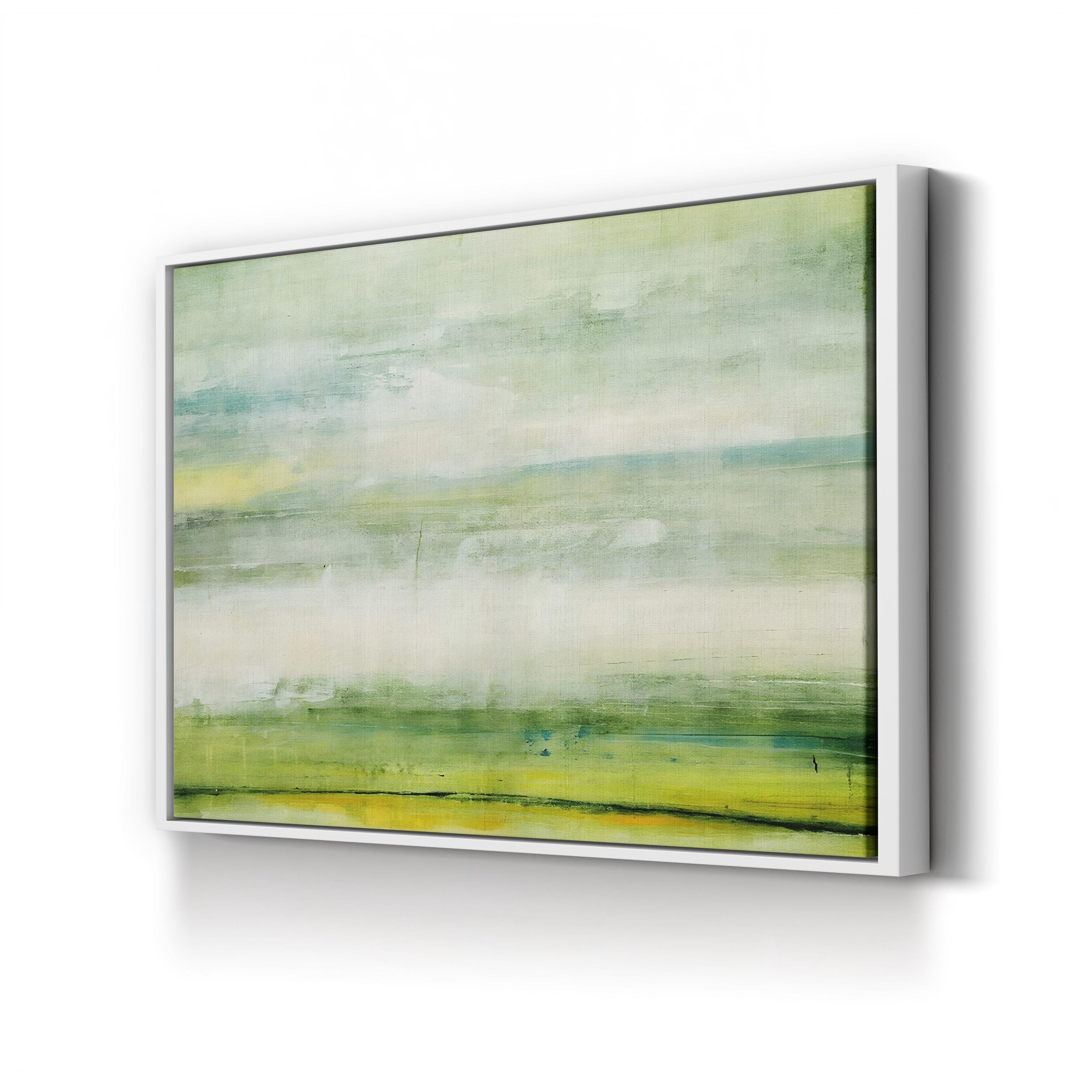 Elements of Green Tones Shift Wall Art by Joshua Schicker