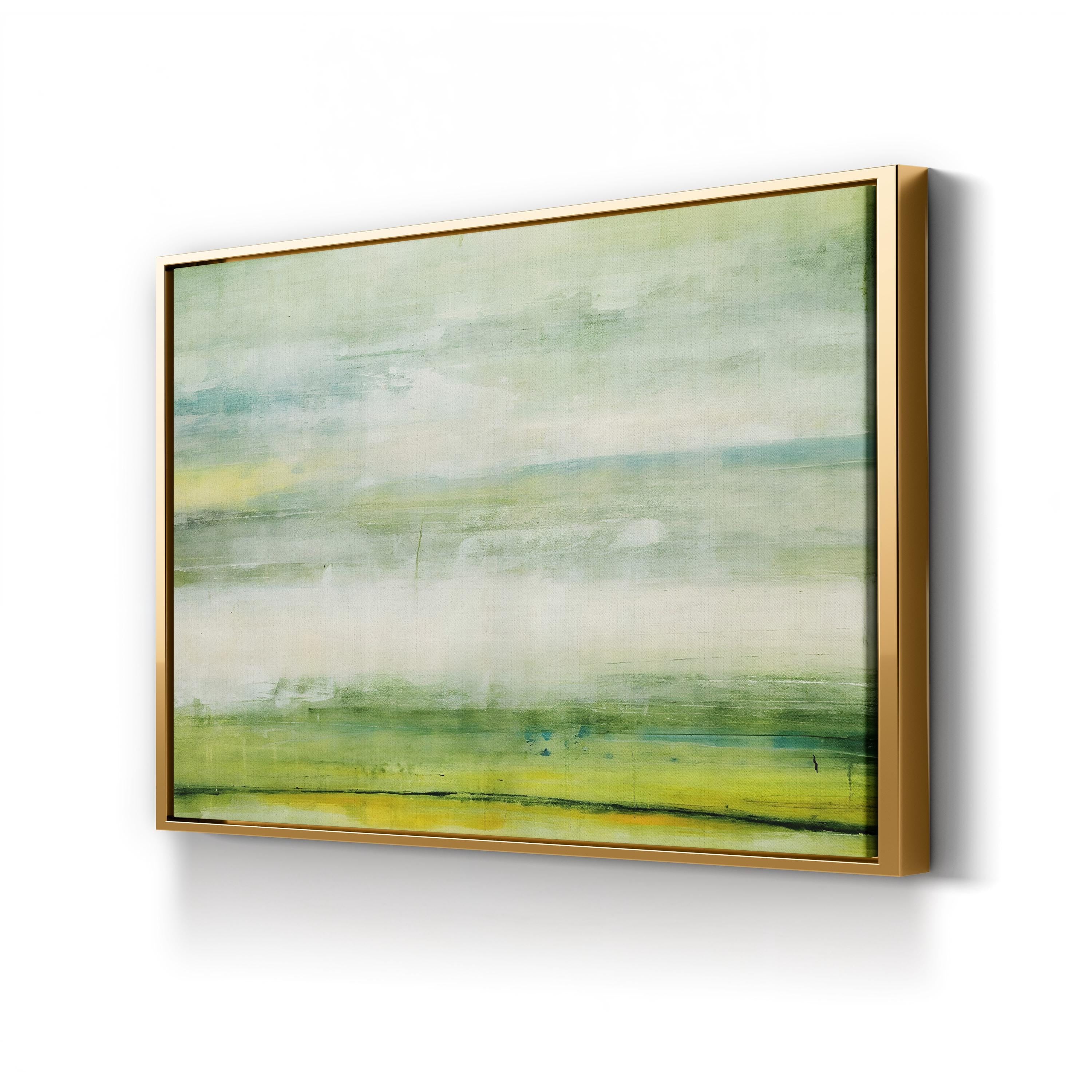 Elements of Green Tones Shift Wall Art by Joshua Schicker