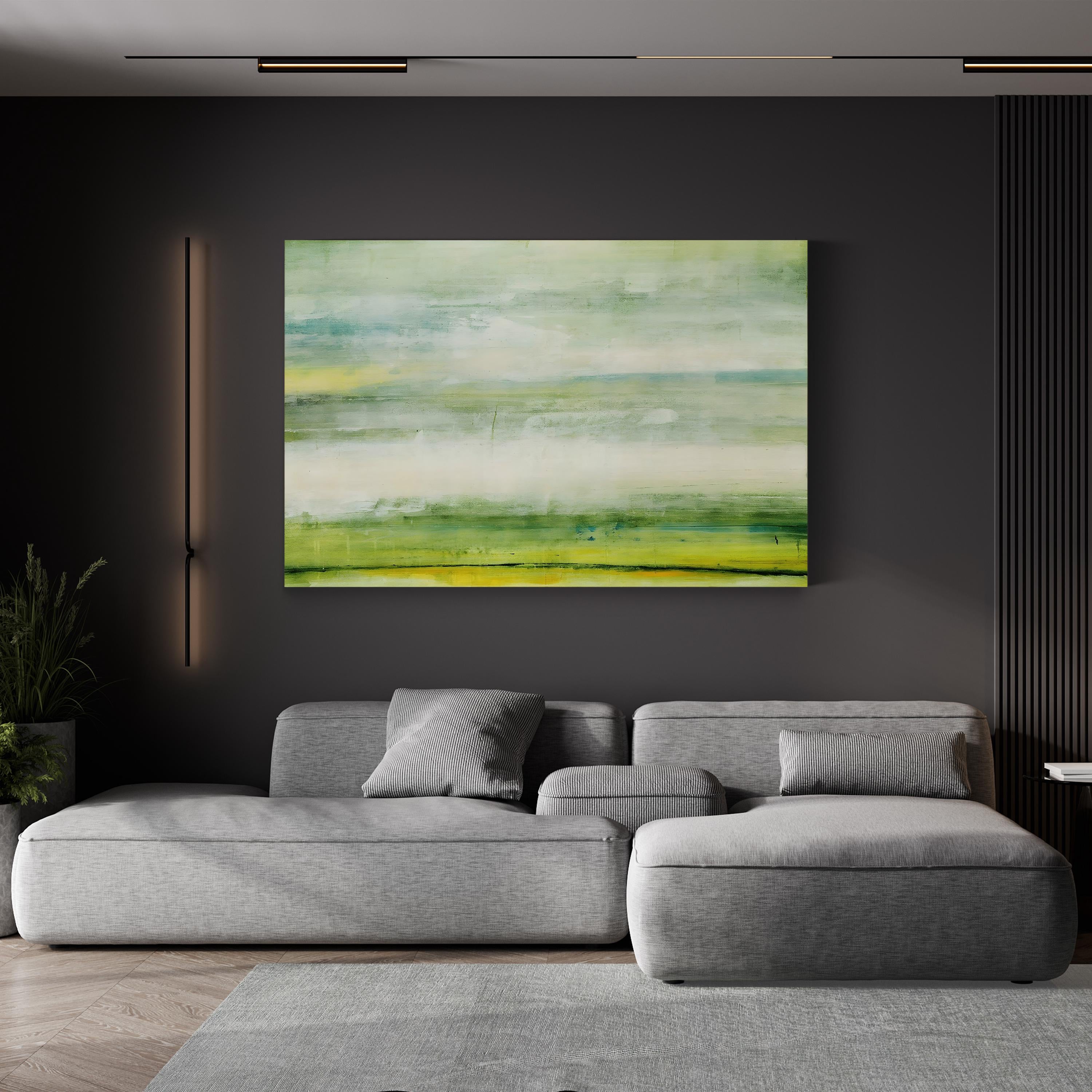Elements of Green Tones Shift Wall Art by Joshua Schicker