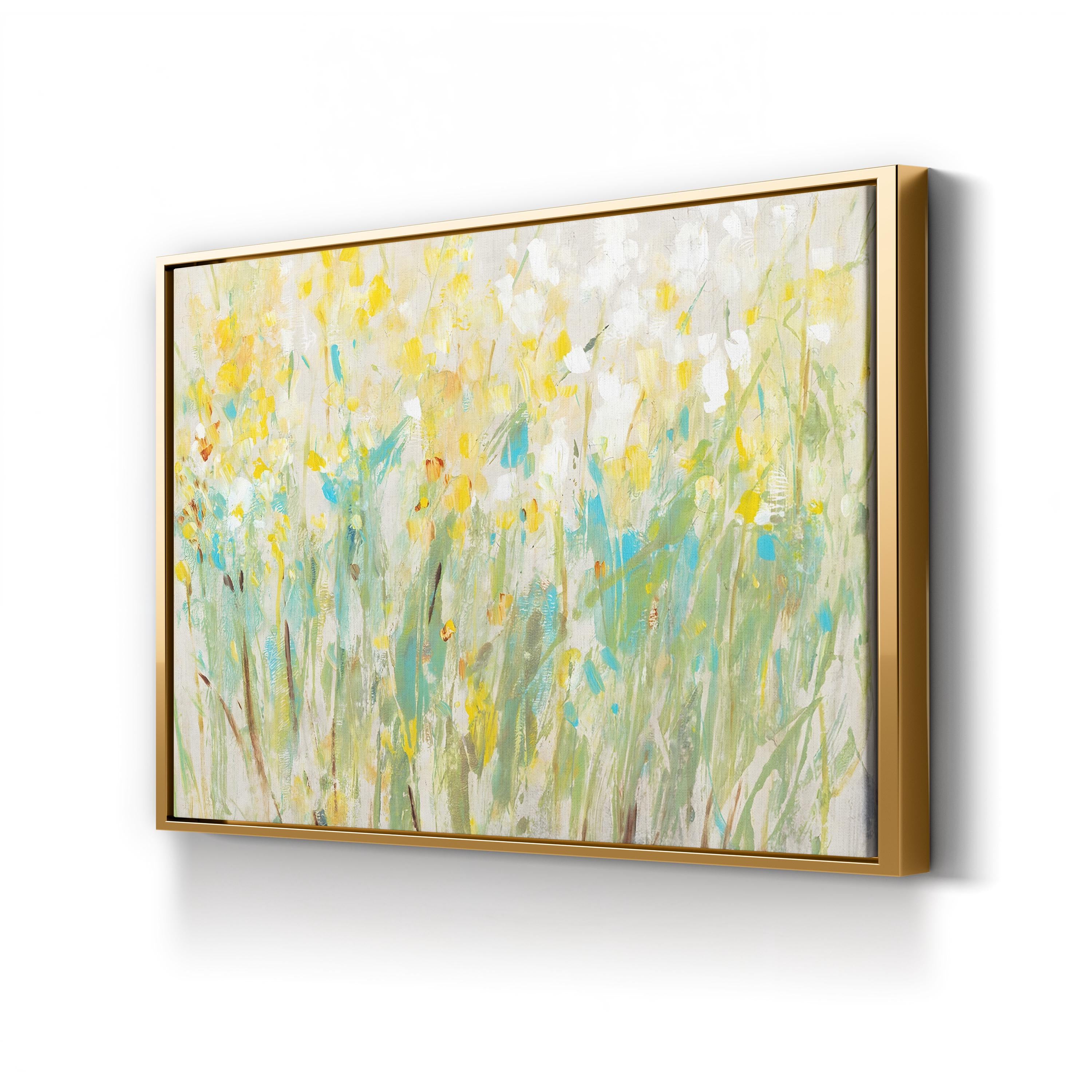 Floral Cluster II Wall Art by Tim O’Toole – Contemporary Floral Canvas Print