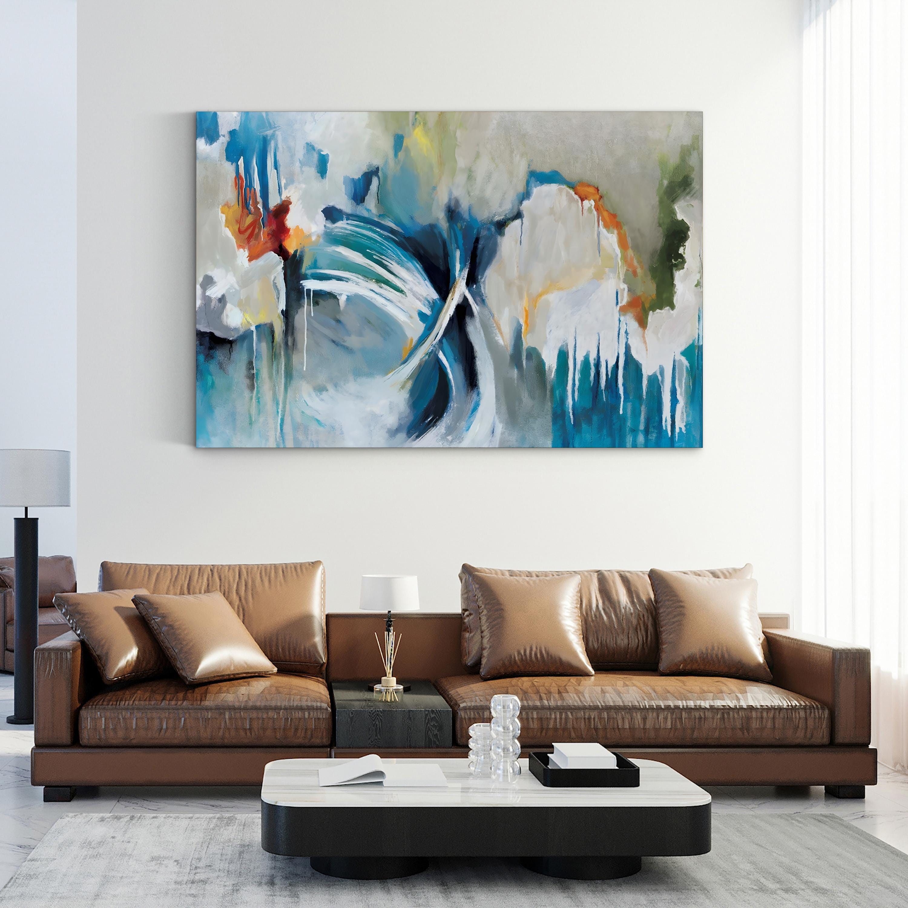 Free Flow Wall Art by Circle Art Group