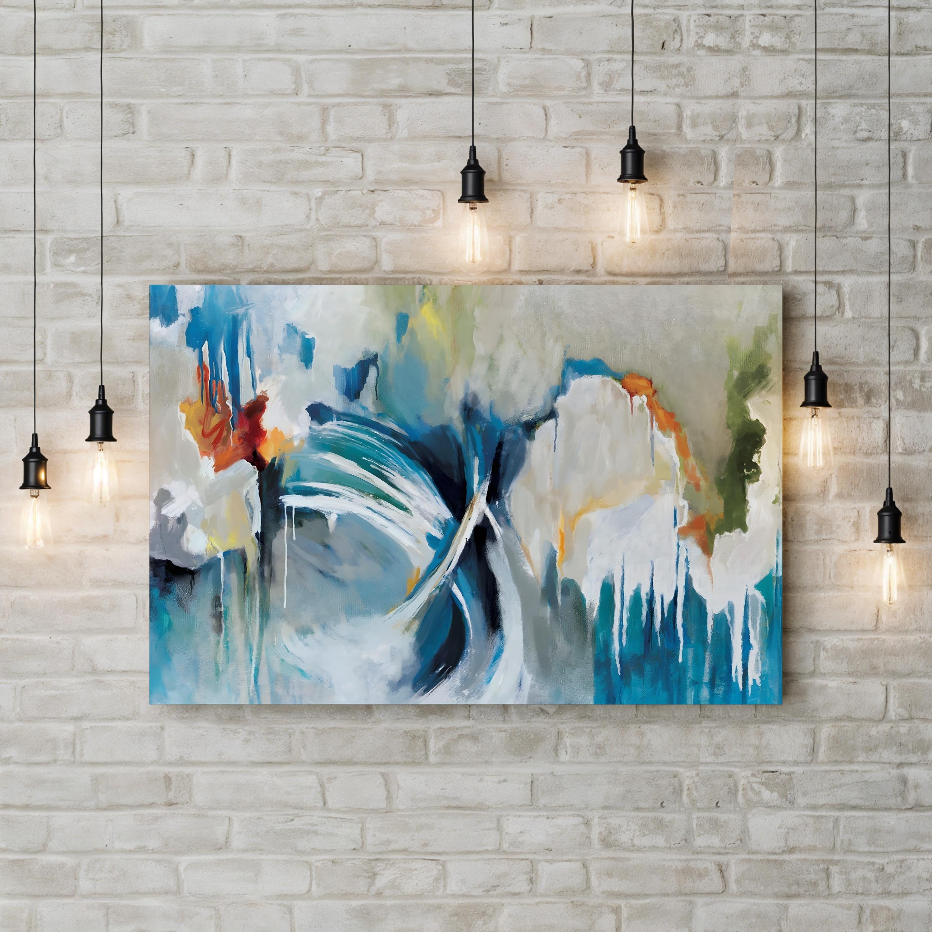 Free Flow Wall Art by Circle Art Group
