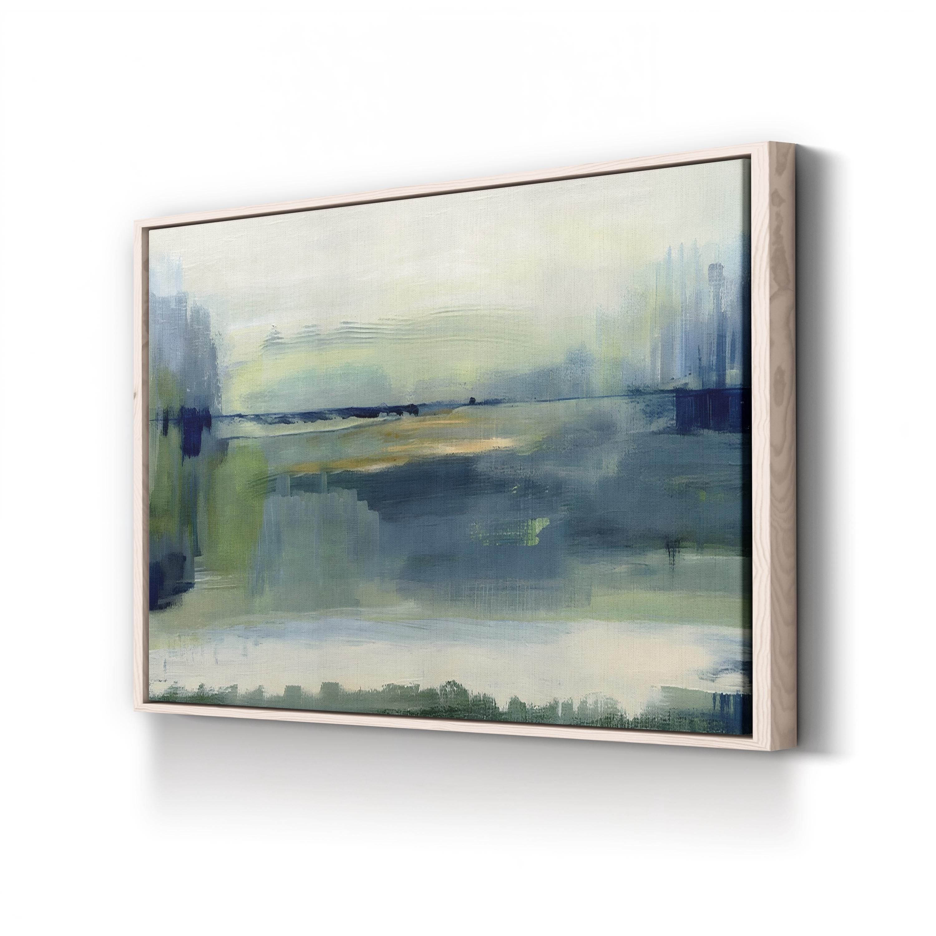 Glistening Meadow by Susan Jill canvas print in Natural Frame canvas