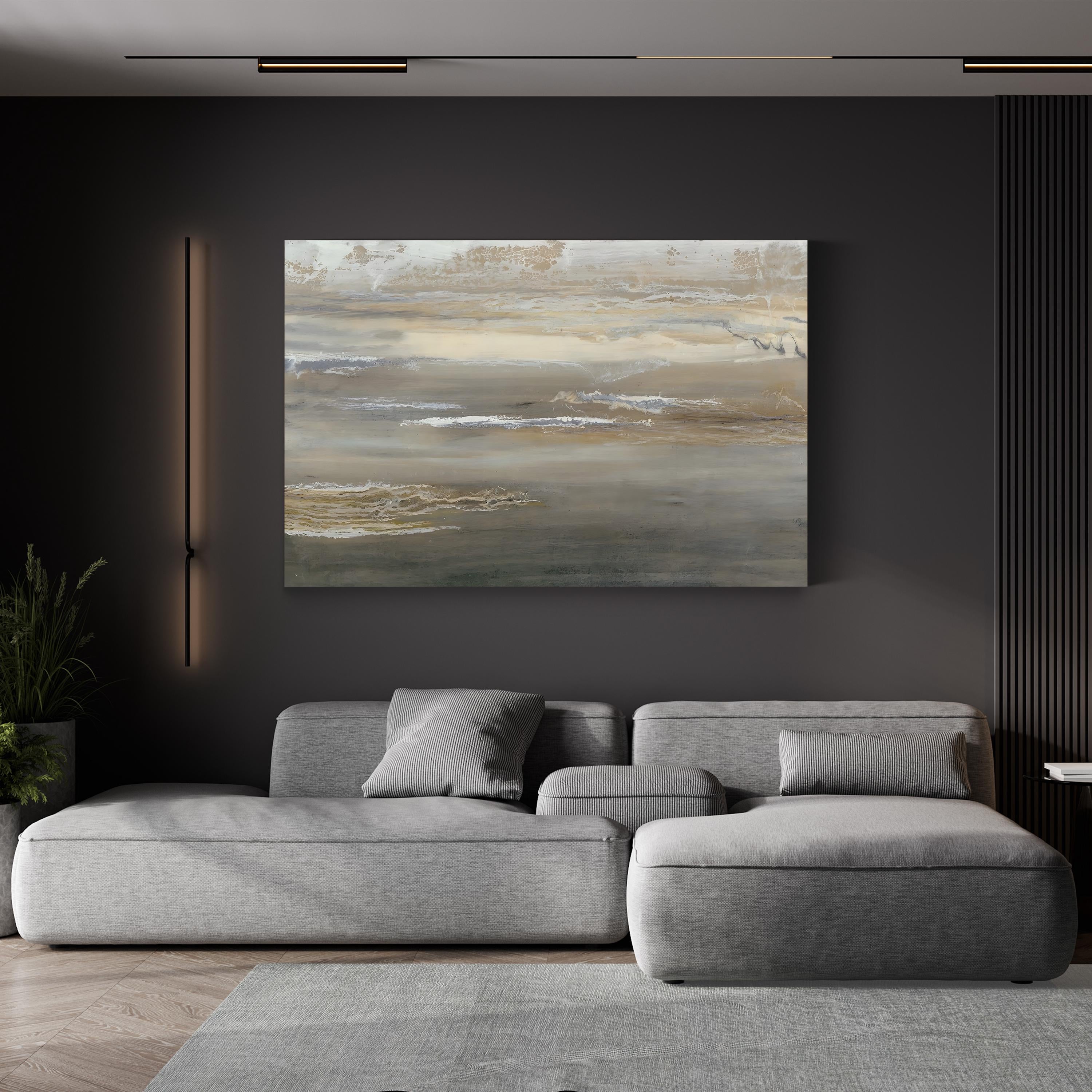 Gray Mist II Wall Art by Ferdos Maleki