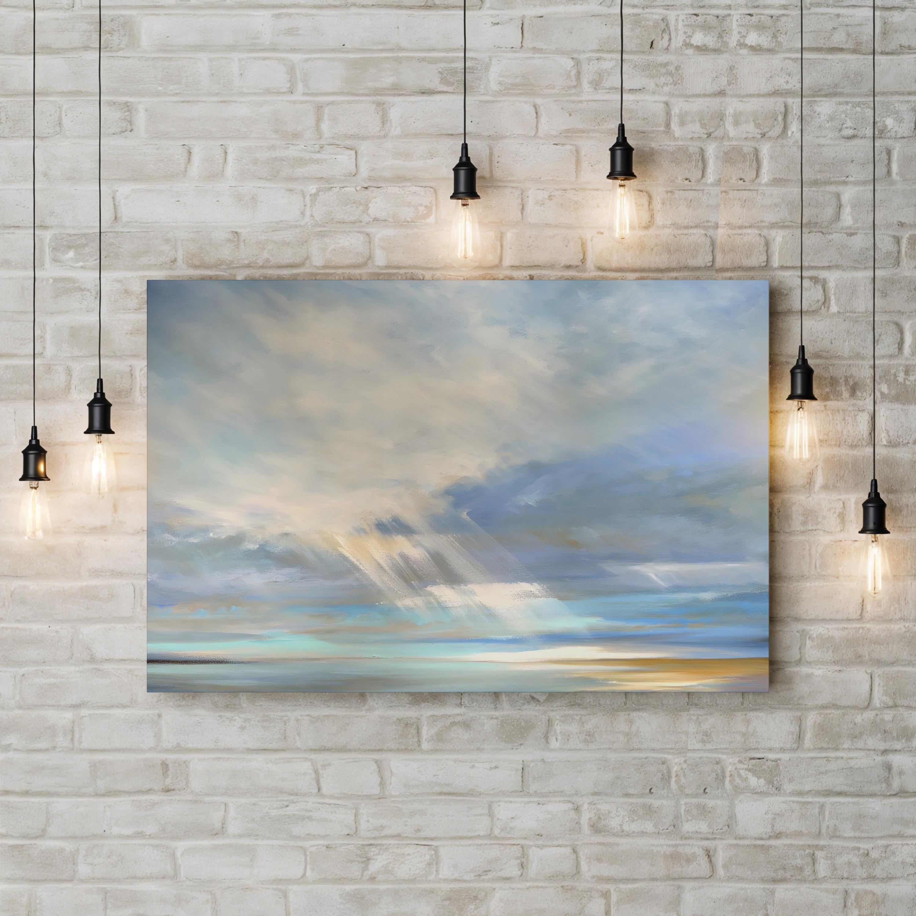 Heavenly Light II Wall Art by Sheila Finch
