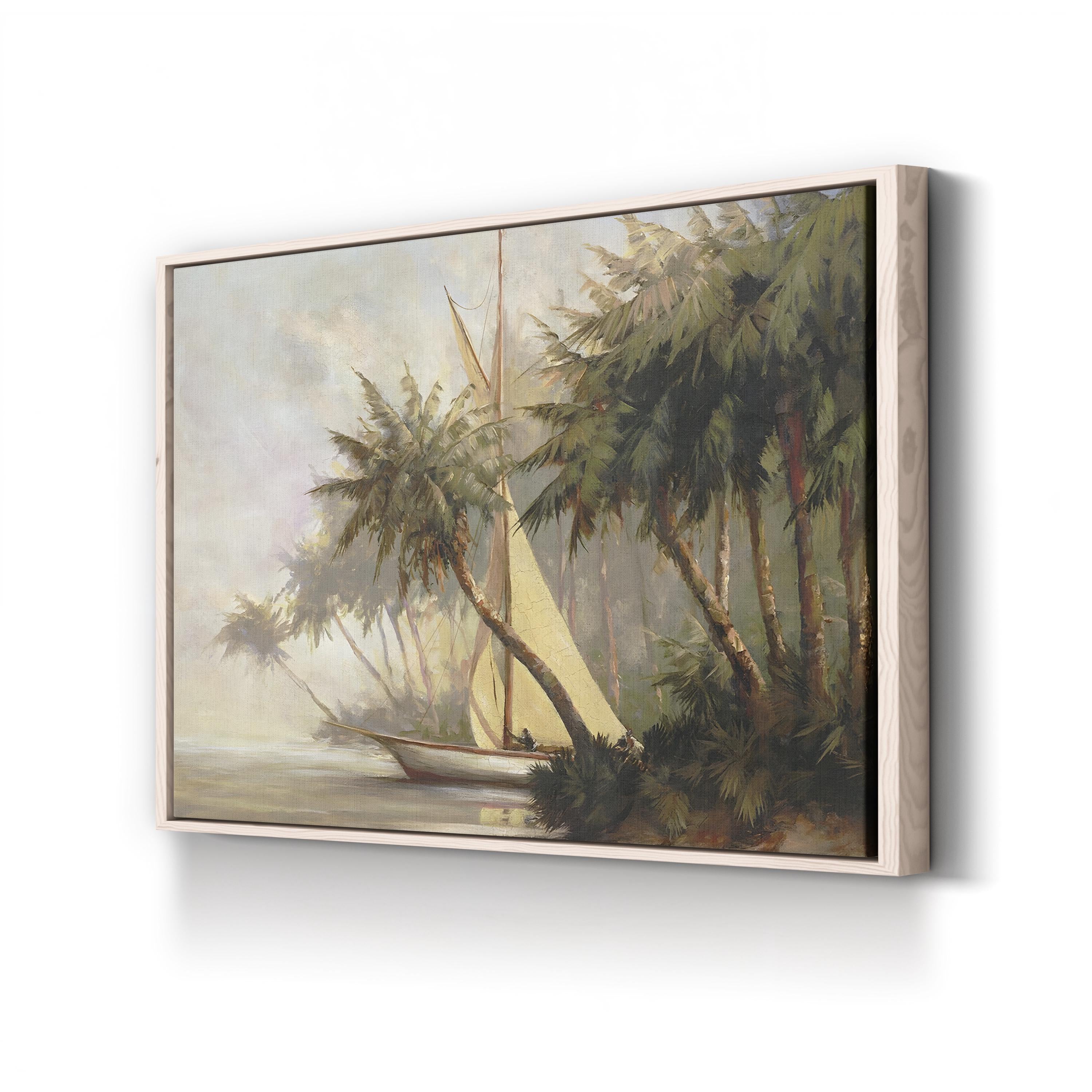 Leaving Out | Abstract Sailboat Coastal Wall Art