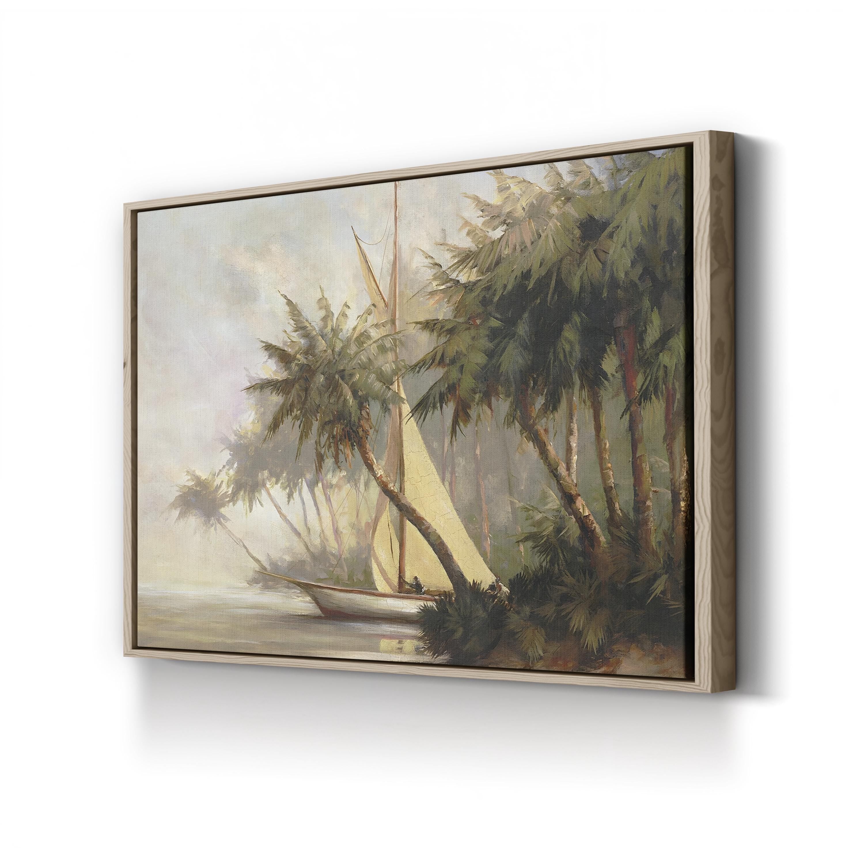 Leaving Out | Abstract Sailboat Coastal Wall Art