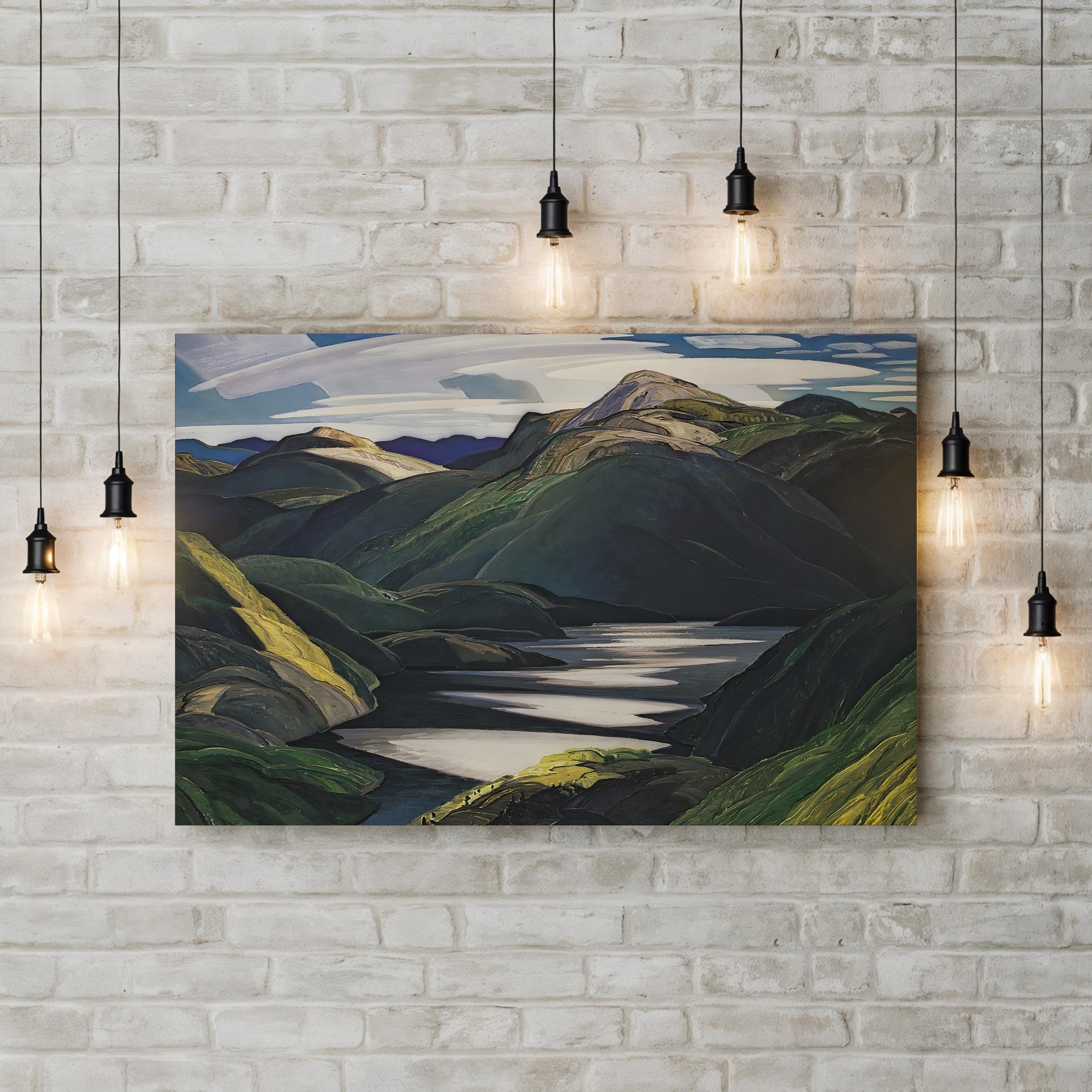 Light And Shadow Wall Art by Franklin Carmichael