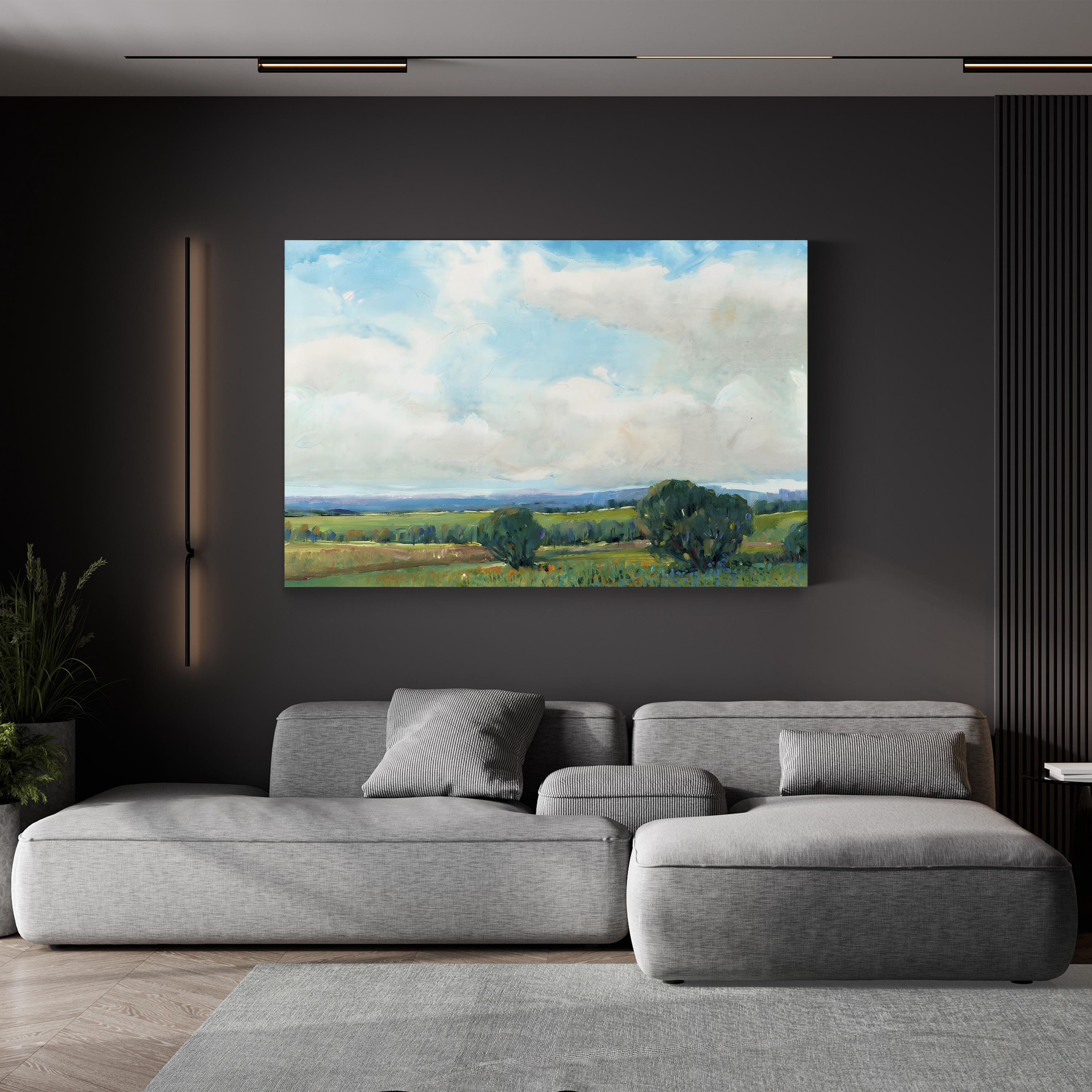 Looming Clouds II Wall Art by Tim O’Toole – Contemporary Landscape Canvas Print
