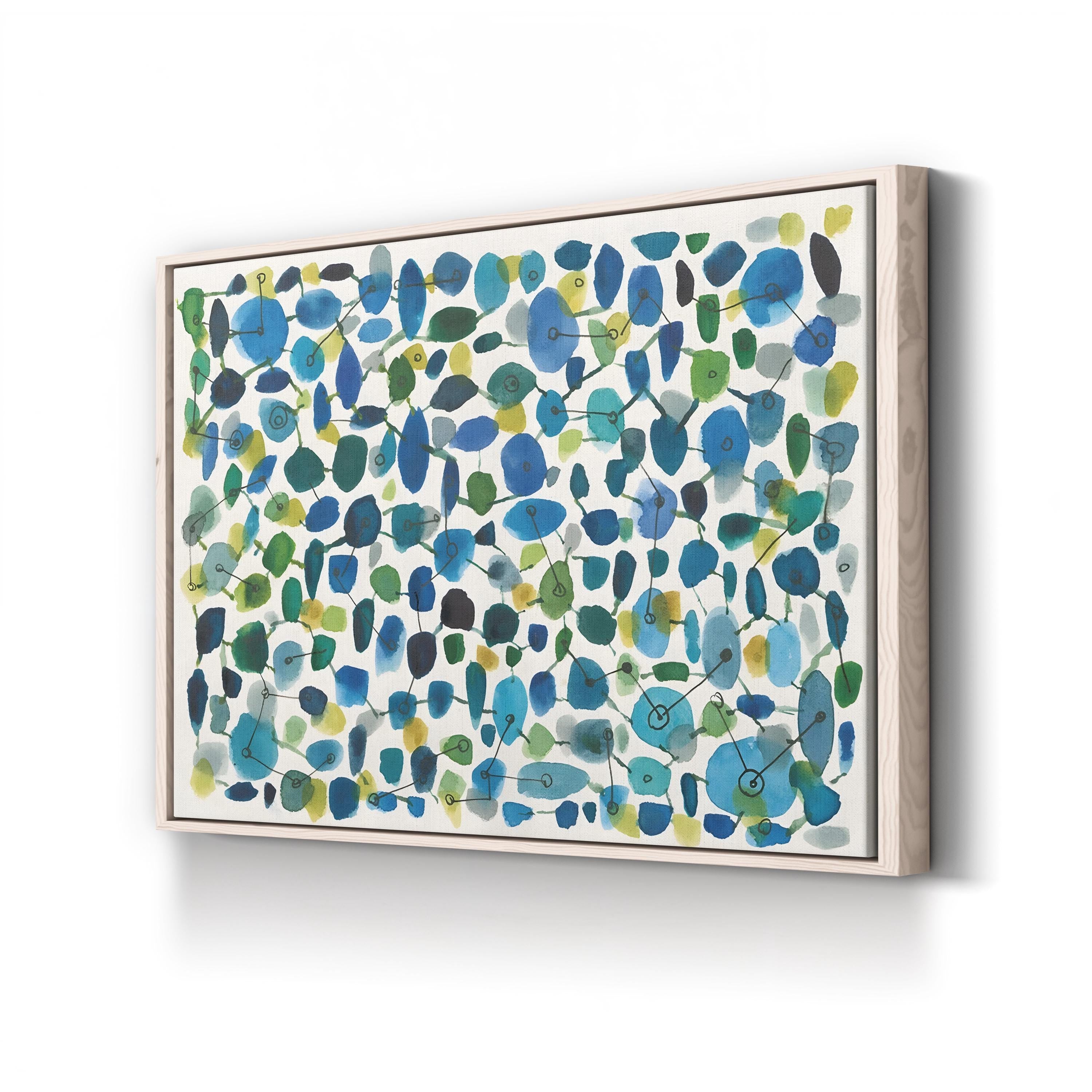 Mid Century III Geometric Abstract – Cheryl Warrick Wall Art | Mid-Century Modern Canvas Print