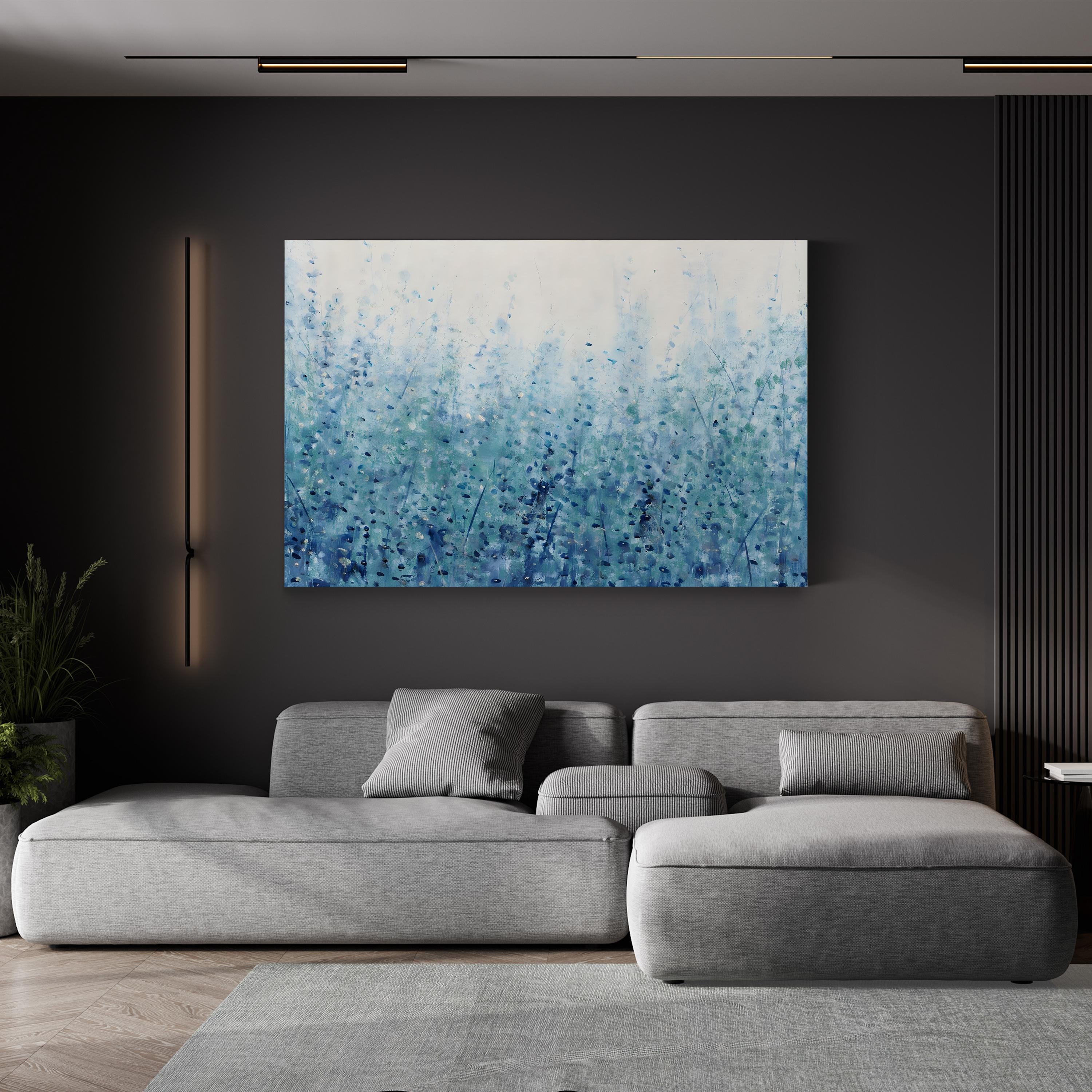 Misty Blues I Wall Art by Tim O'Toole