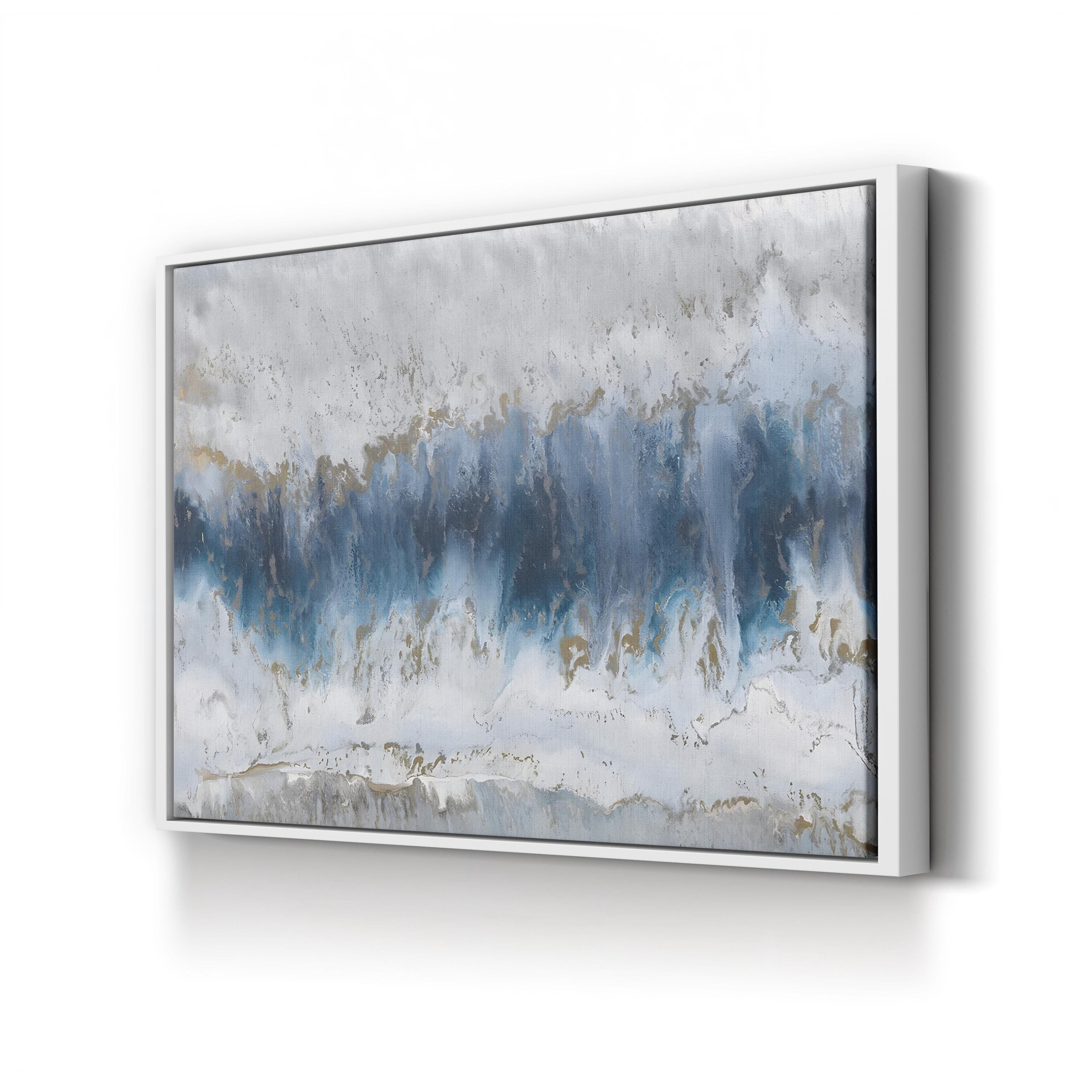 Moon Stone Wall Art by Blakely Bering – Contemporary Abstract Painting Print