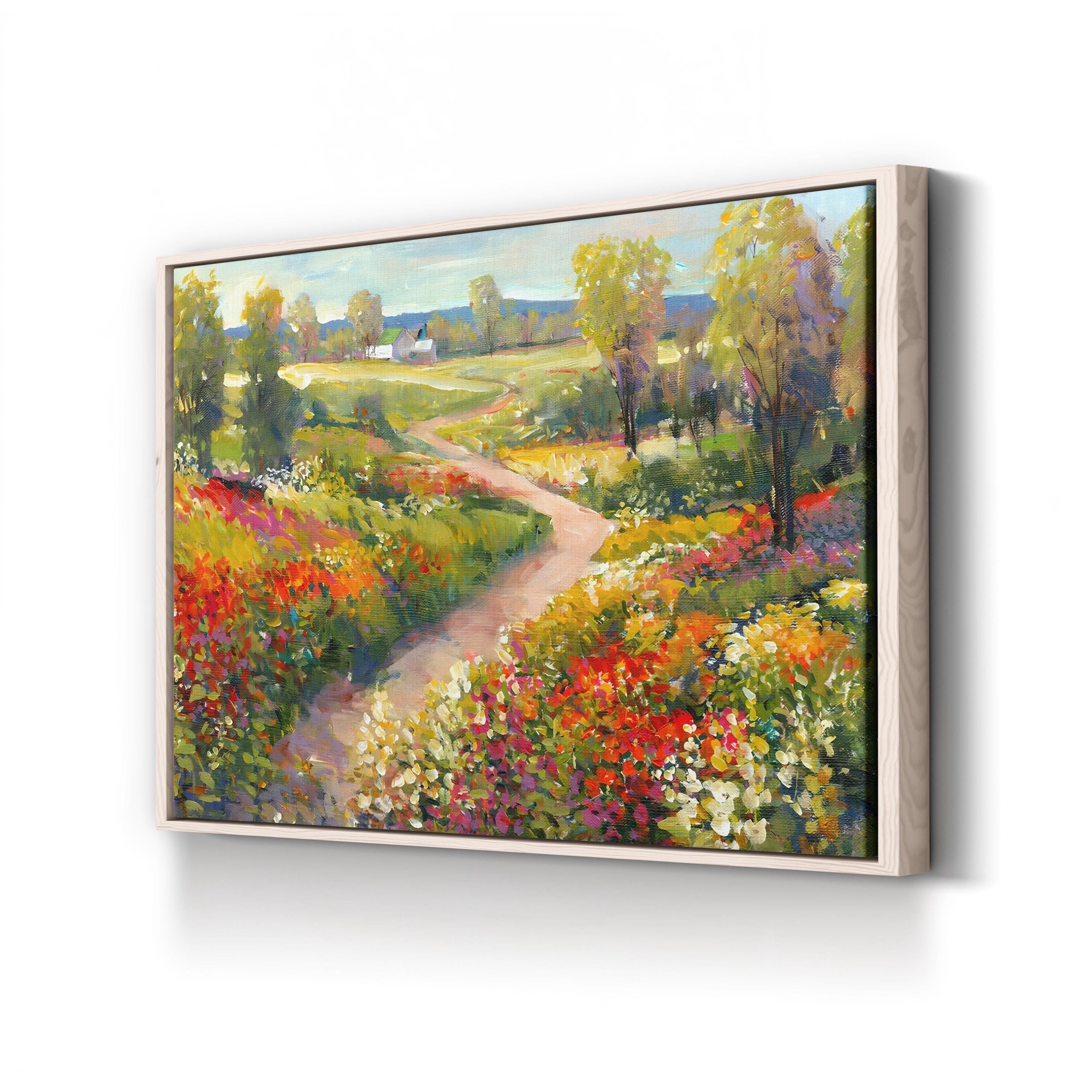 Morning Walk II Garden Path – Tim O’Toole Wall Art | Contemporary Landscape Canvas Print