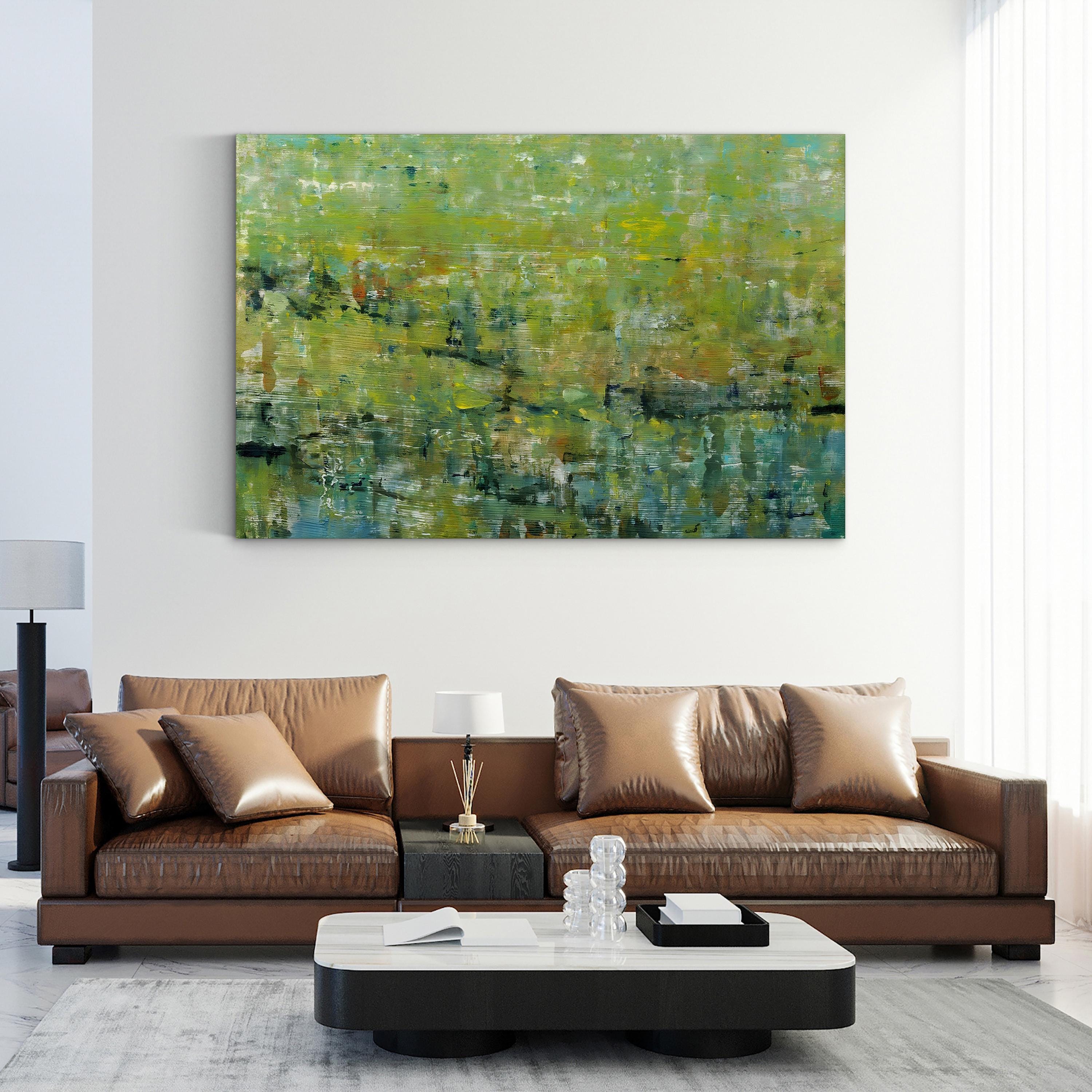 Opulent Field II – Contemporary Abstract Landscape Wall Art by Tim O’Toole