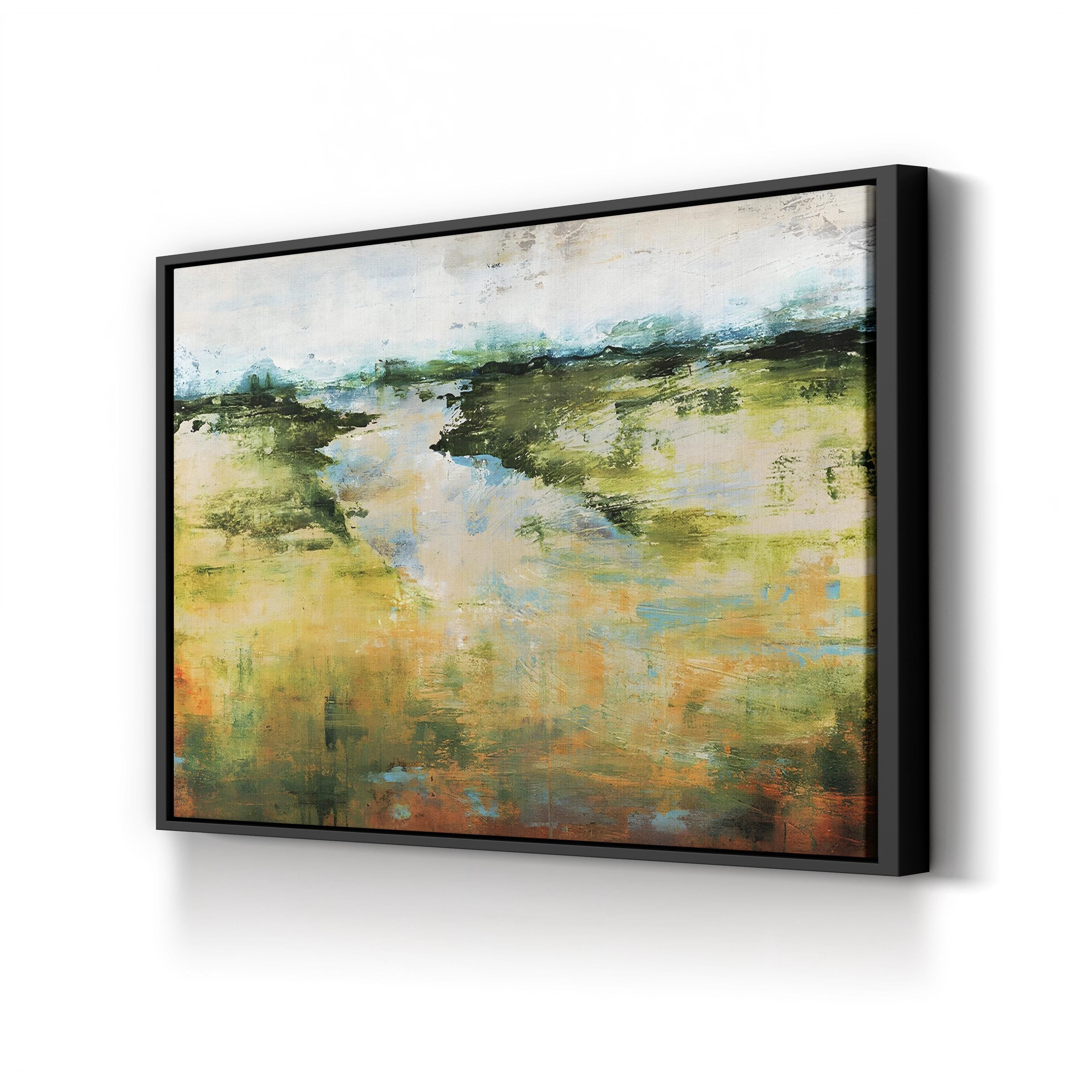 Plain Simple Minimalist Horizon – Sydney Edmunds Wall Art | Abstract Landscape Canvas Print