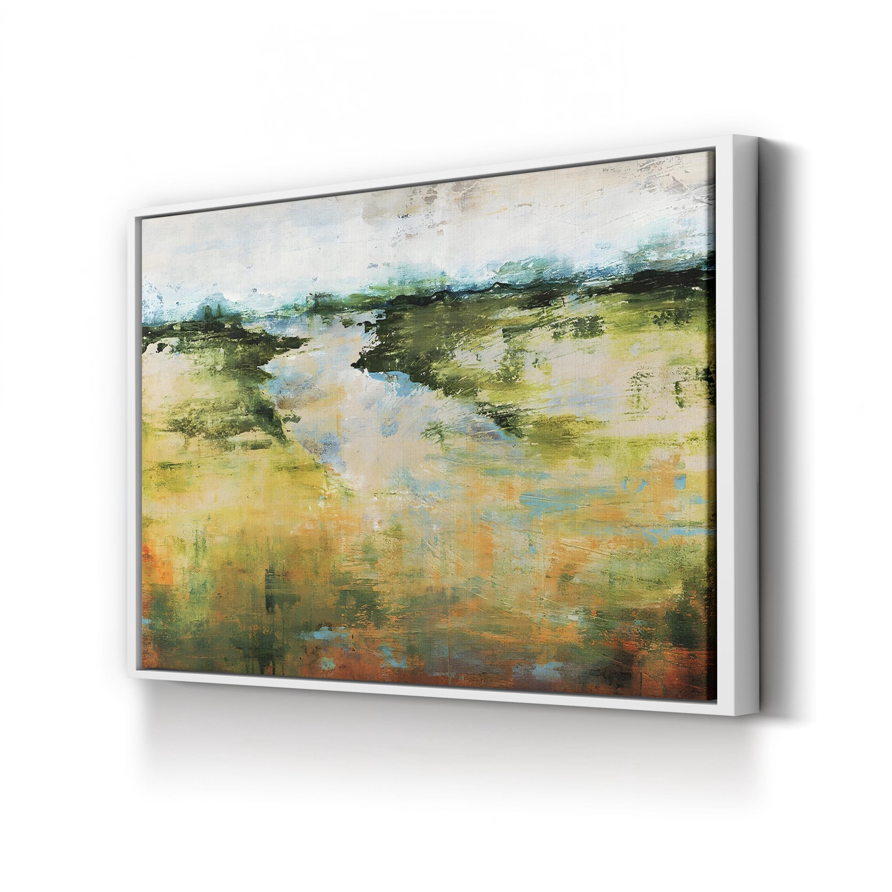 Plain Simple Minimalist Horizon – Sydney Edmunds Wall Art | Abstract Landscape Canvas Print