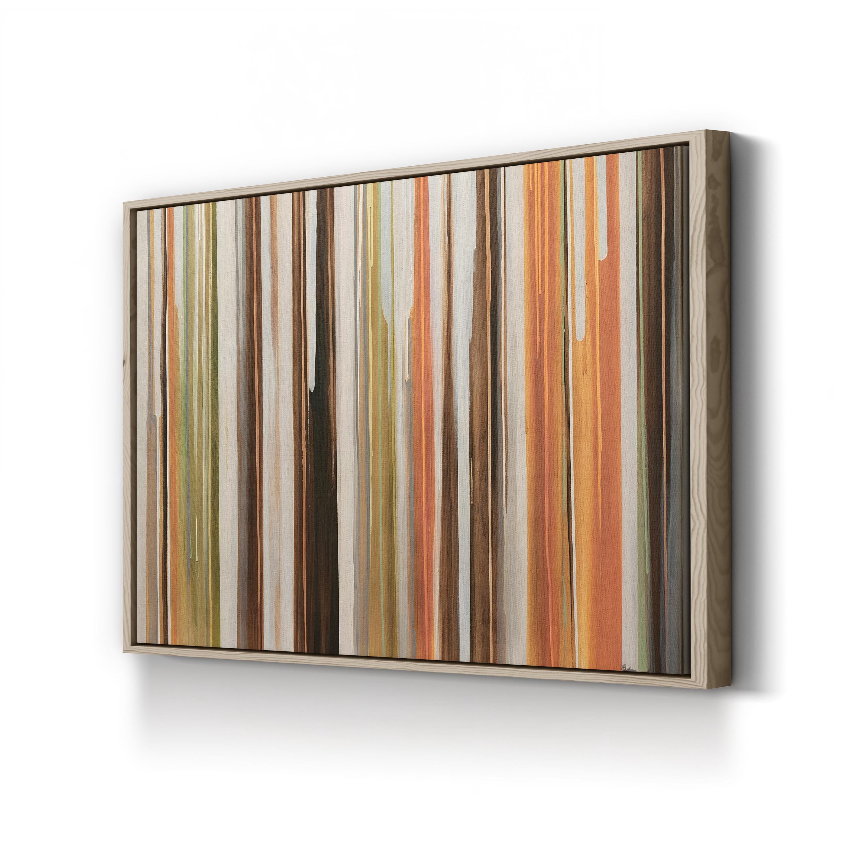 Polish II Wall Art | Contemporary Gold & Black Abstract Canvas by Sydney Edmunds
