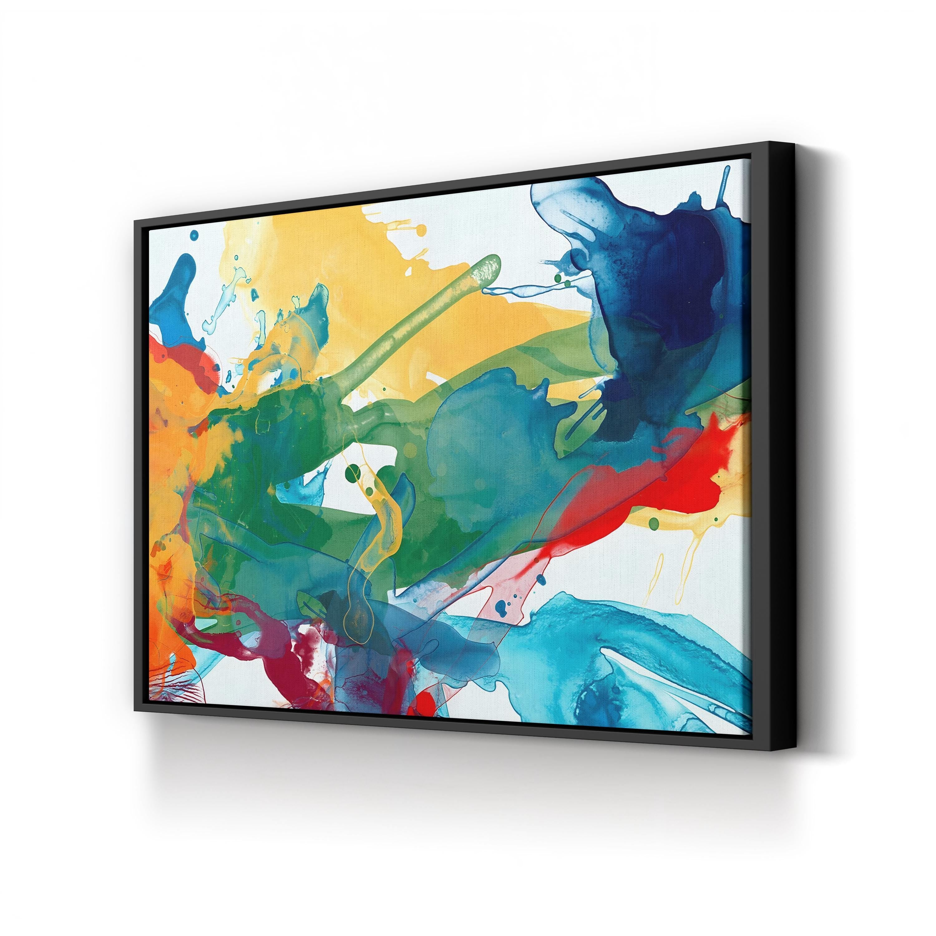 Primary Abstract I Wall Art by June Erica Vess