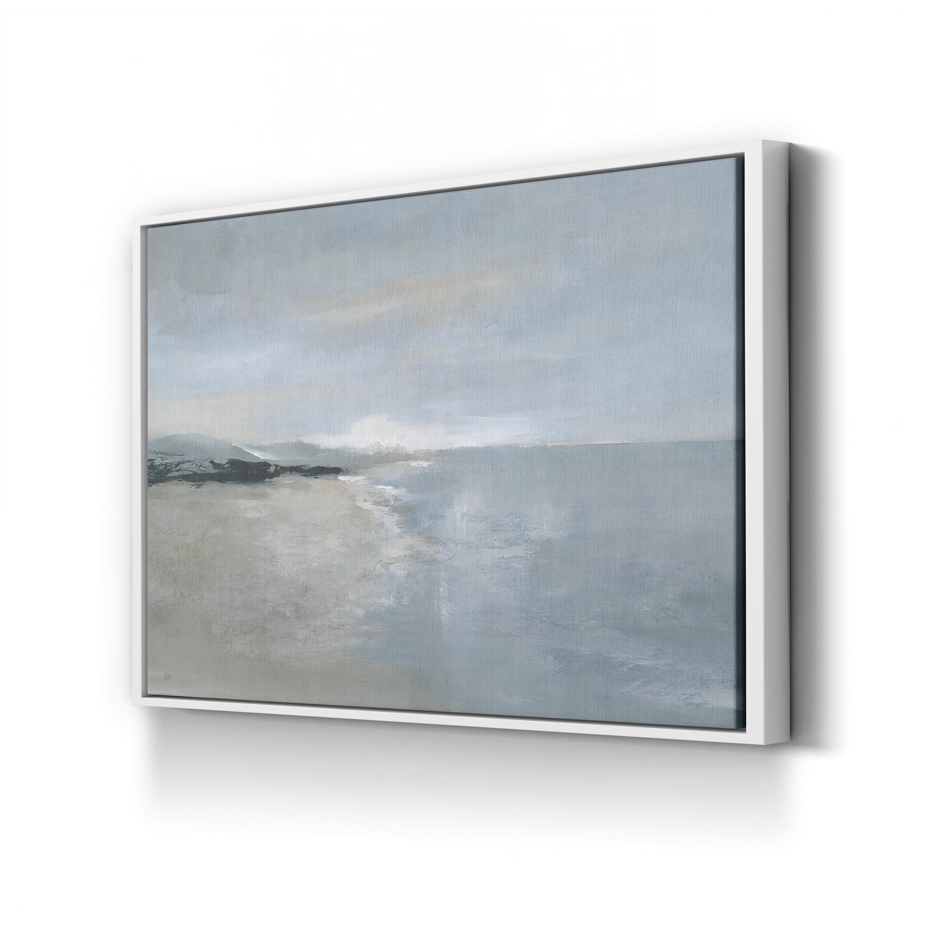 Quiet Morning Wall Art – Serene Coastal Abstract Artwork