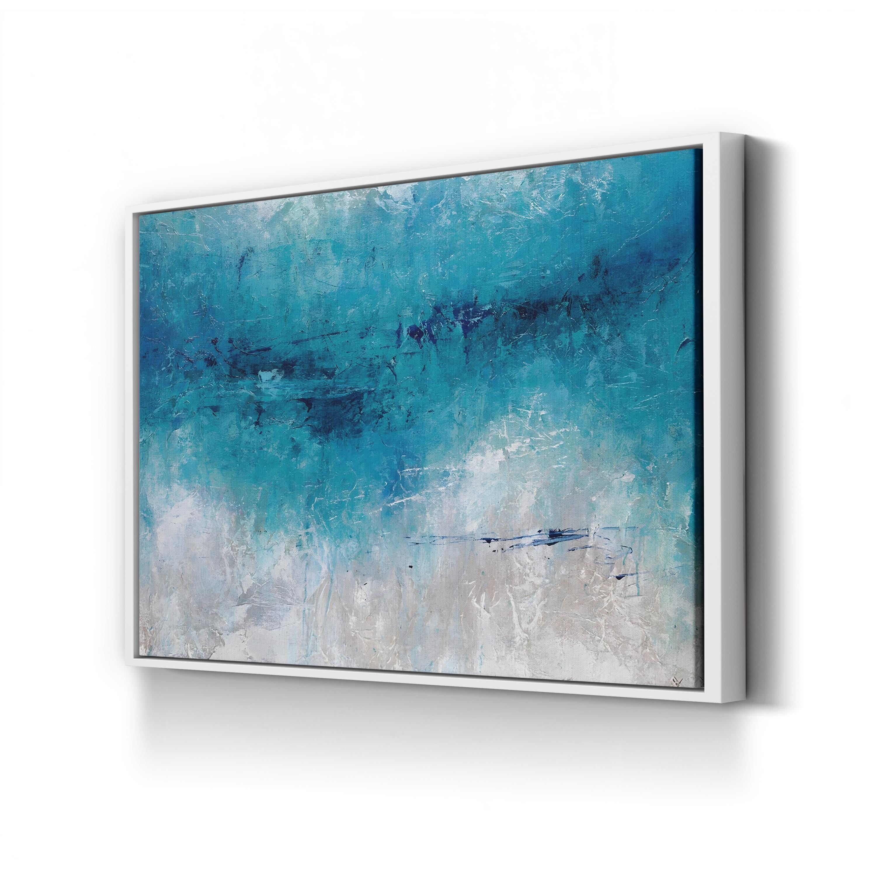 Reach III Wall Art by Joshua Schicker | Contemporary Abstract Motivational Canvas