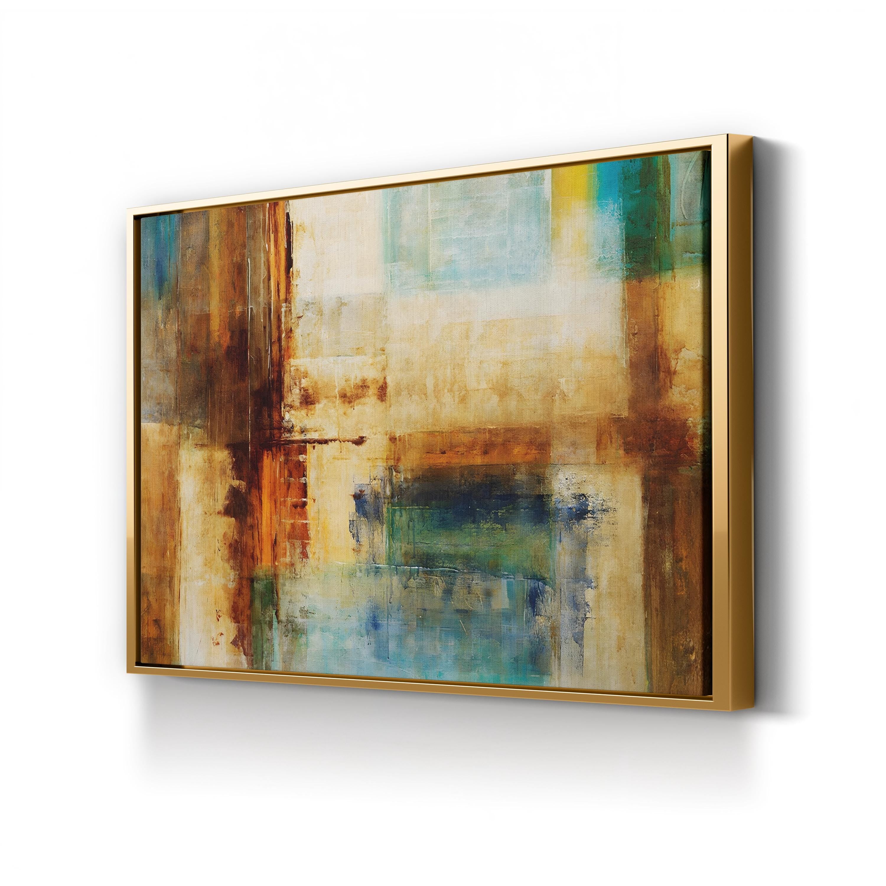 Recumbent Color Block Abstract – Joshua Schicker Wall Art | Contemporary Abstract Canvas Print