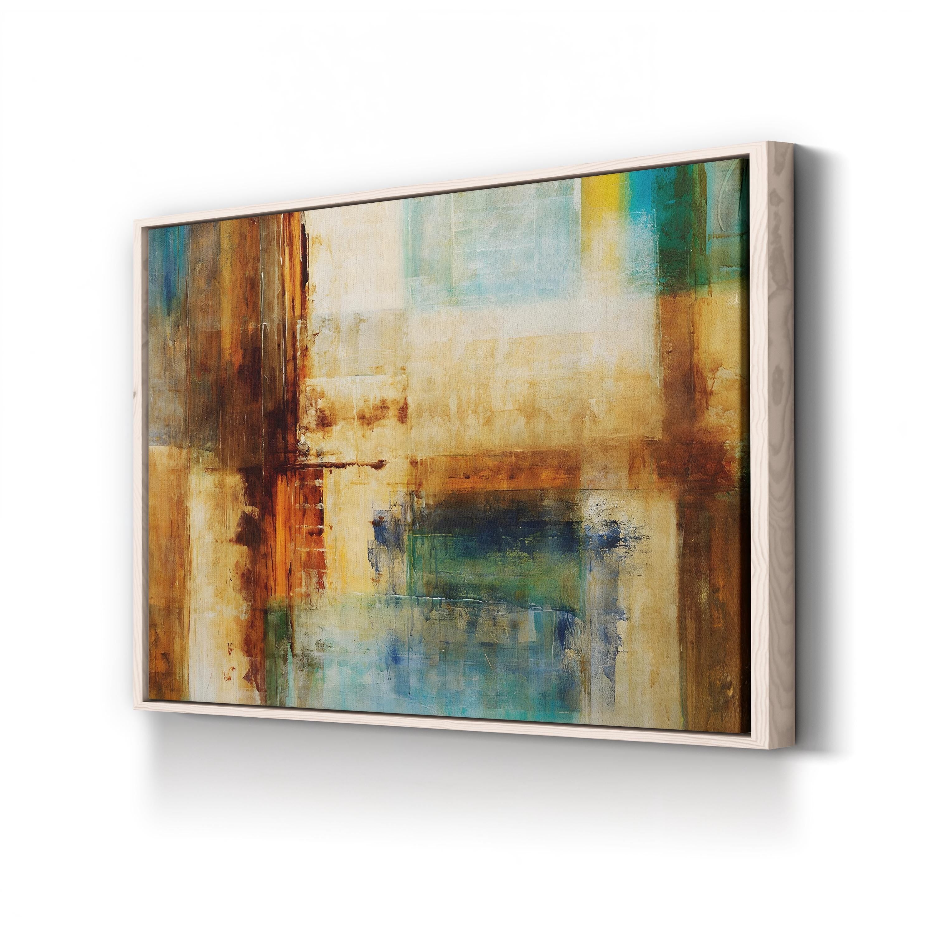 Recumbent Color Block Abstract – Joshua Schicker Wall Art | Contemporary Abstract Canvas Print