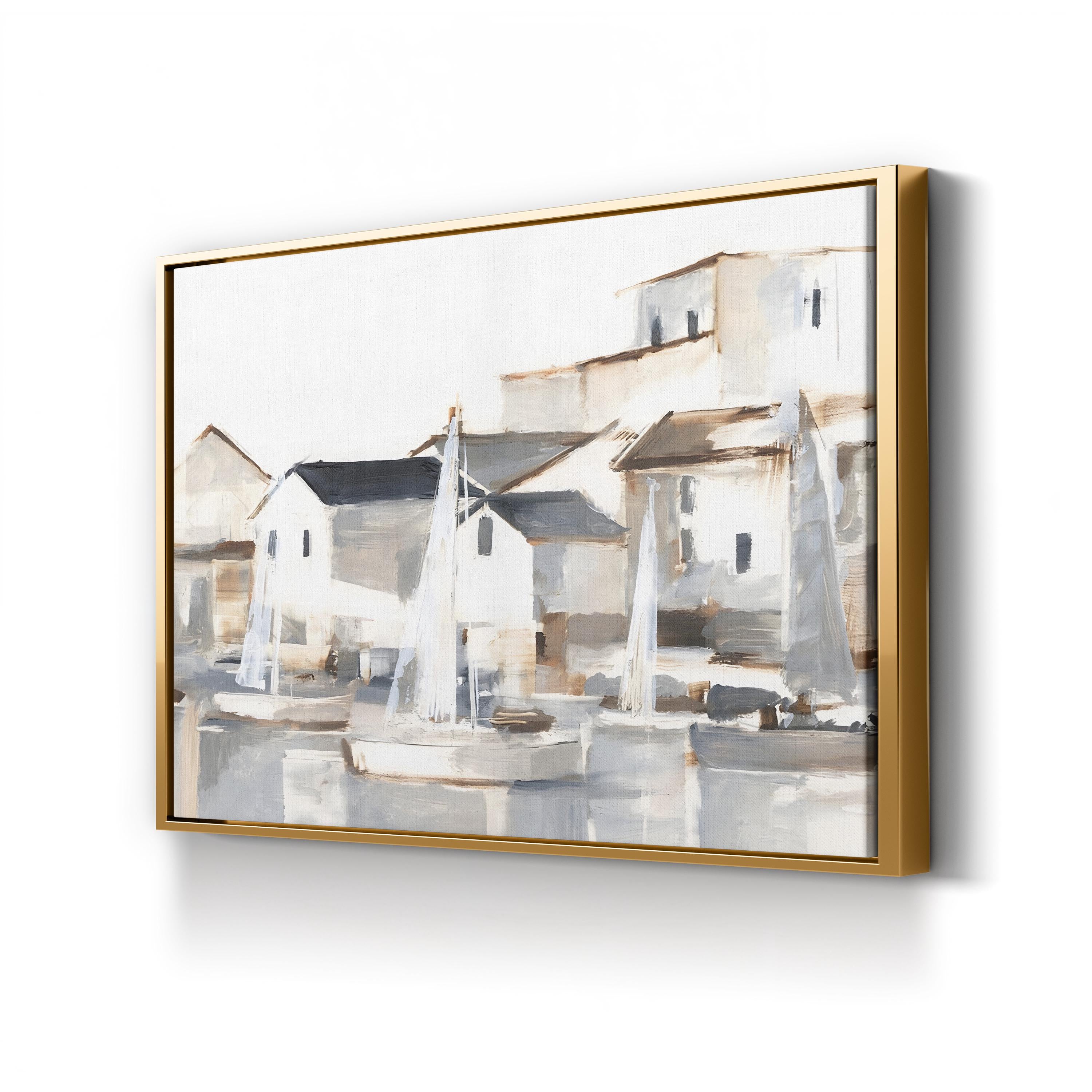 Right Conditions II Wall Art by Ethan Harper – Contemporary Coastal Nautical Canvas