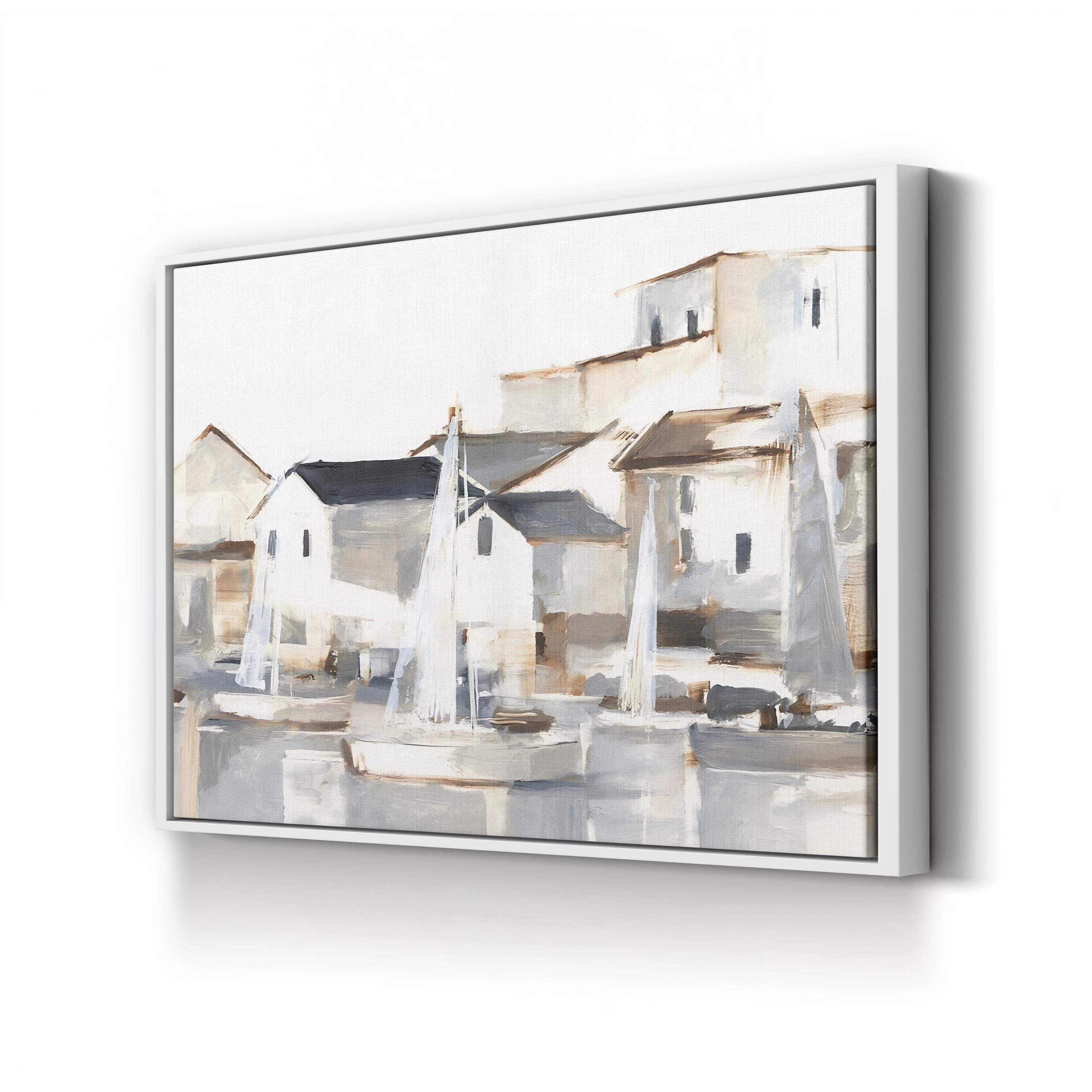 Right Conditions II Wall Art by Ethan Harper – Contemporary Coastal Nautical Canvas