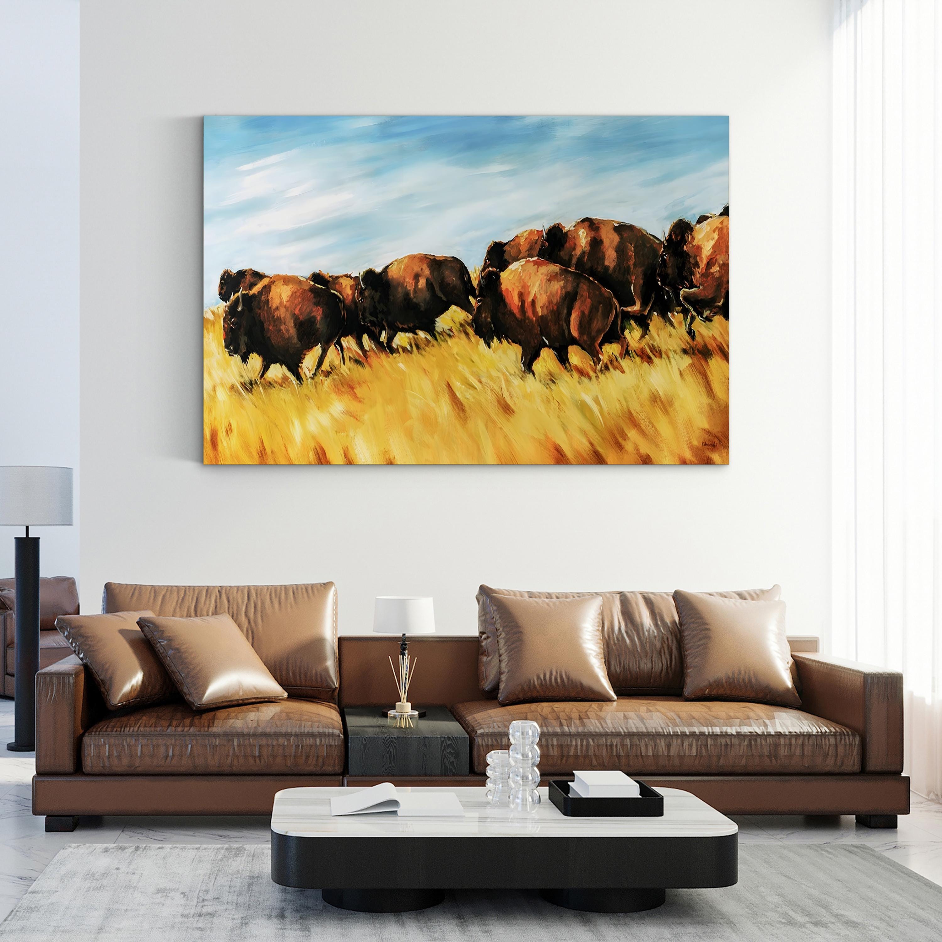 Running Wild Wall Art by Sydney Edmunds