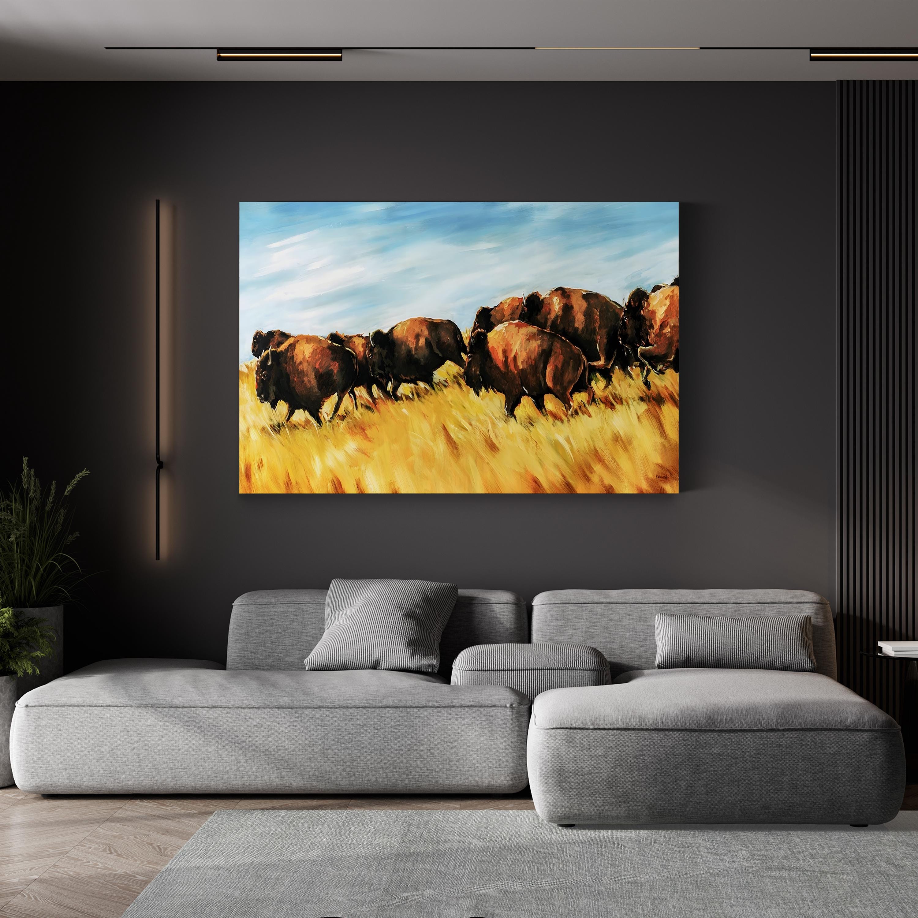 Running Wild Wall Art by Sydney Edmunds