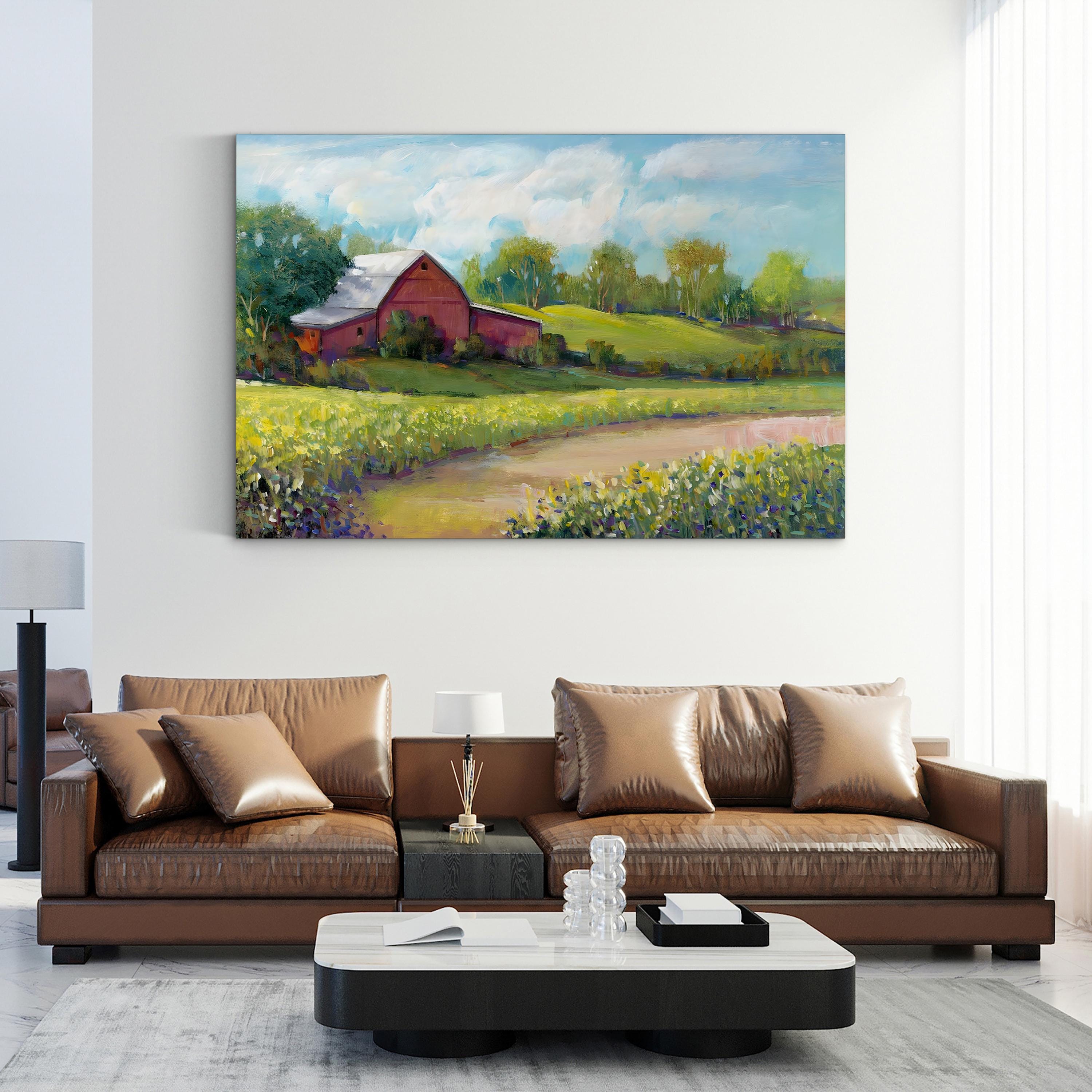 Rural America II Wall Art by Tim O’Toole – Pastoral Countryside Landscape Canvas