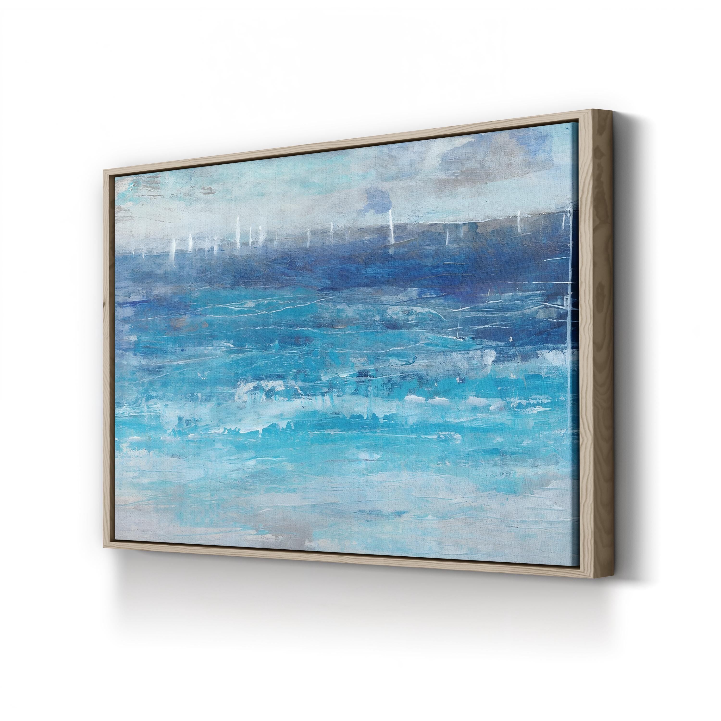 Sailing Afar I – Contemporary Abstract Ocean Wave Wall Art by Tim O’Toole