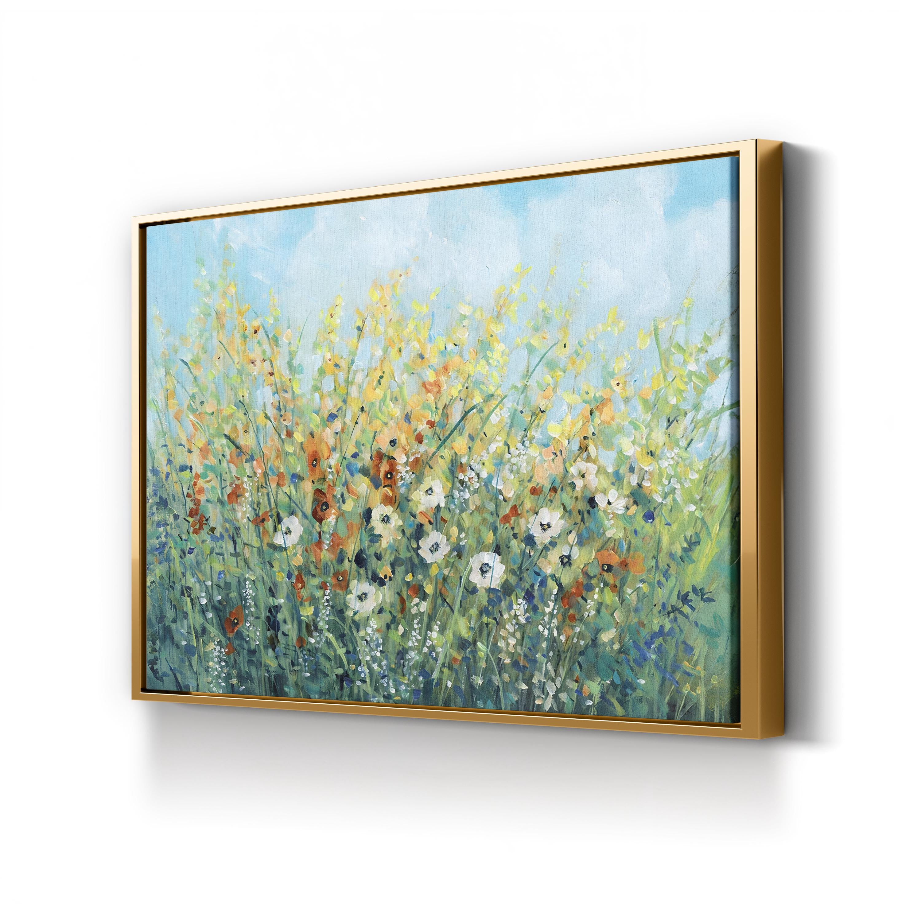 Summer Flowering I Wall Art by Tim O’Toole – Contemporary Floral Canvas Print