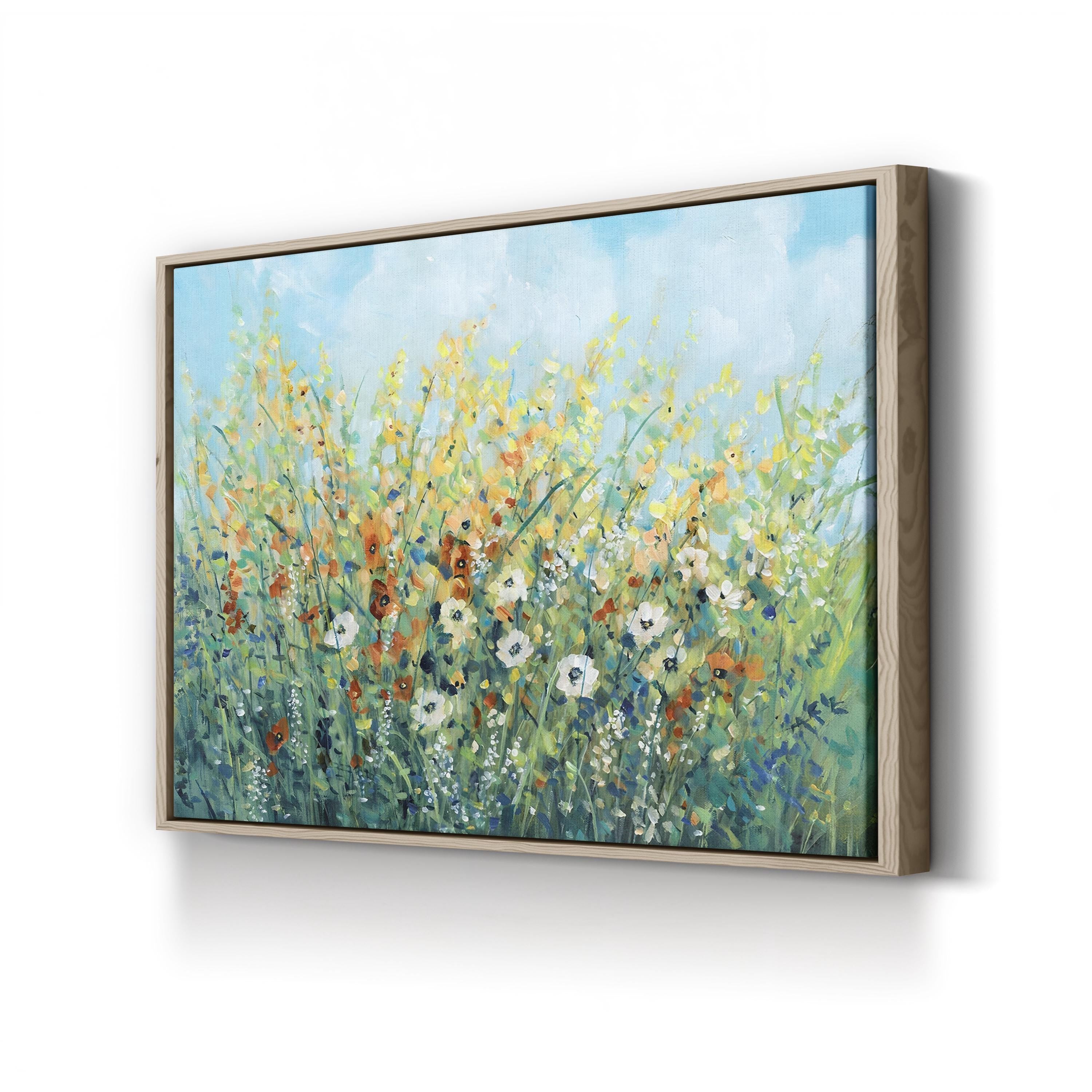 Summer Flowering I Wall Art by Tim O’Toole – Contemporary Floral Canvas Print