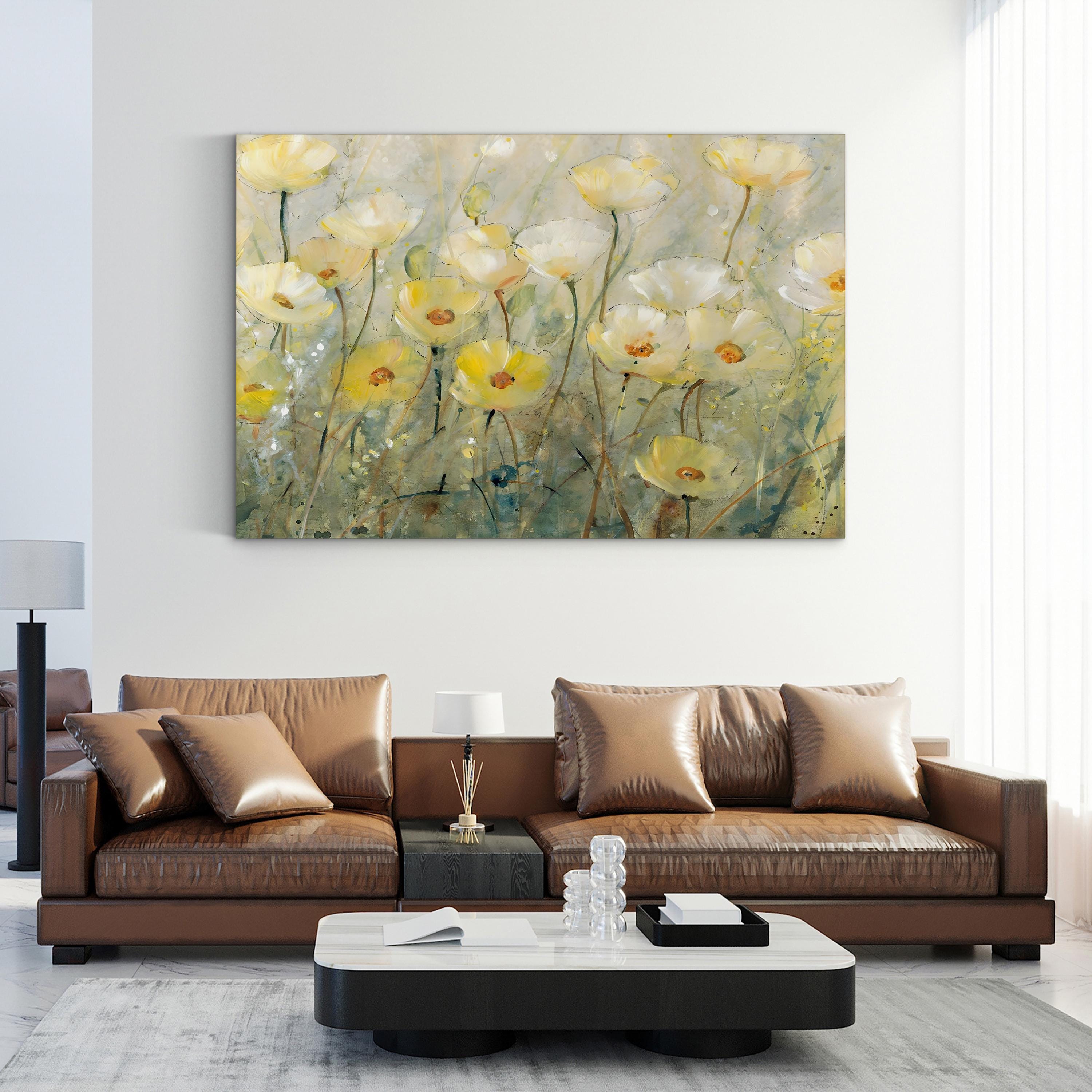 Summer in Bloom II Wall Art by Tim O’Toole – Contemporary Floral Canvas Print