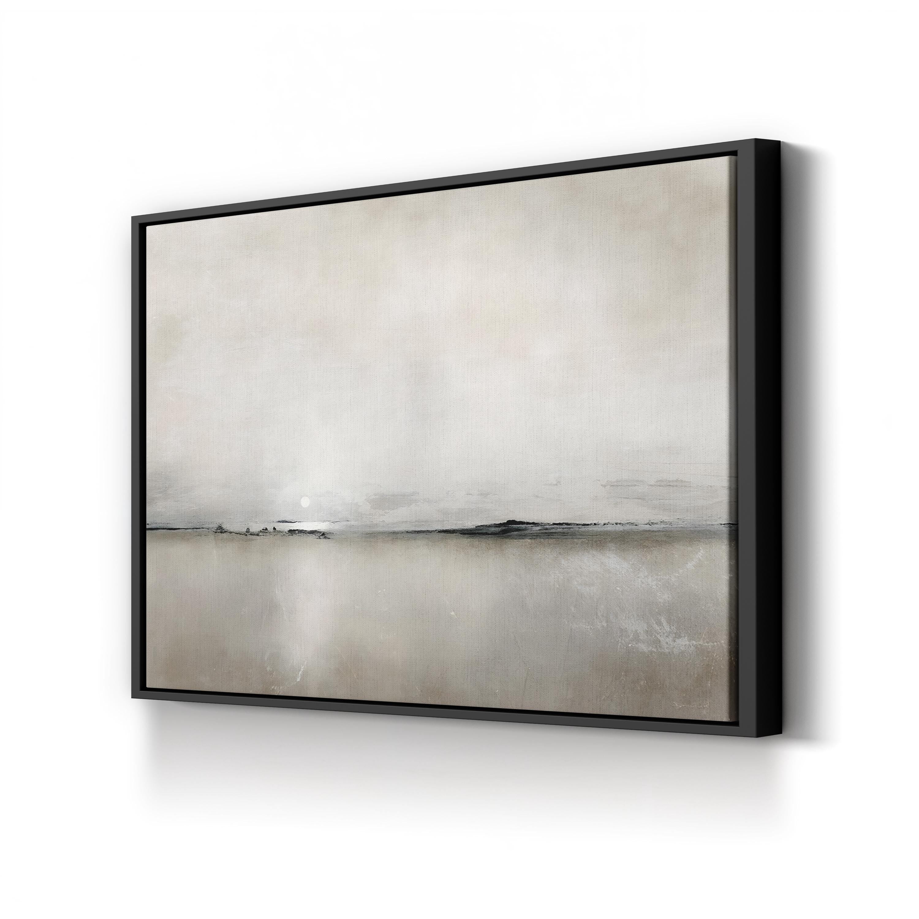 Sunlight Bay | Contemporary Minimalist Coastal Landscape Wall Art by Dan Hobday